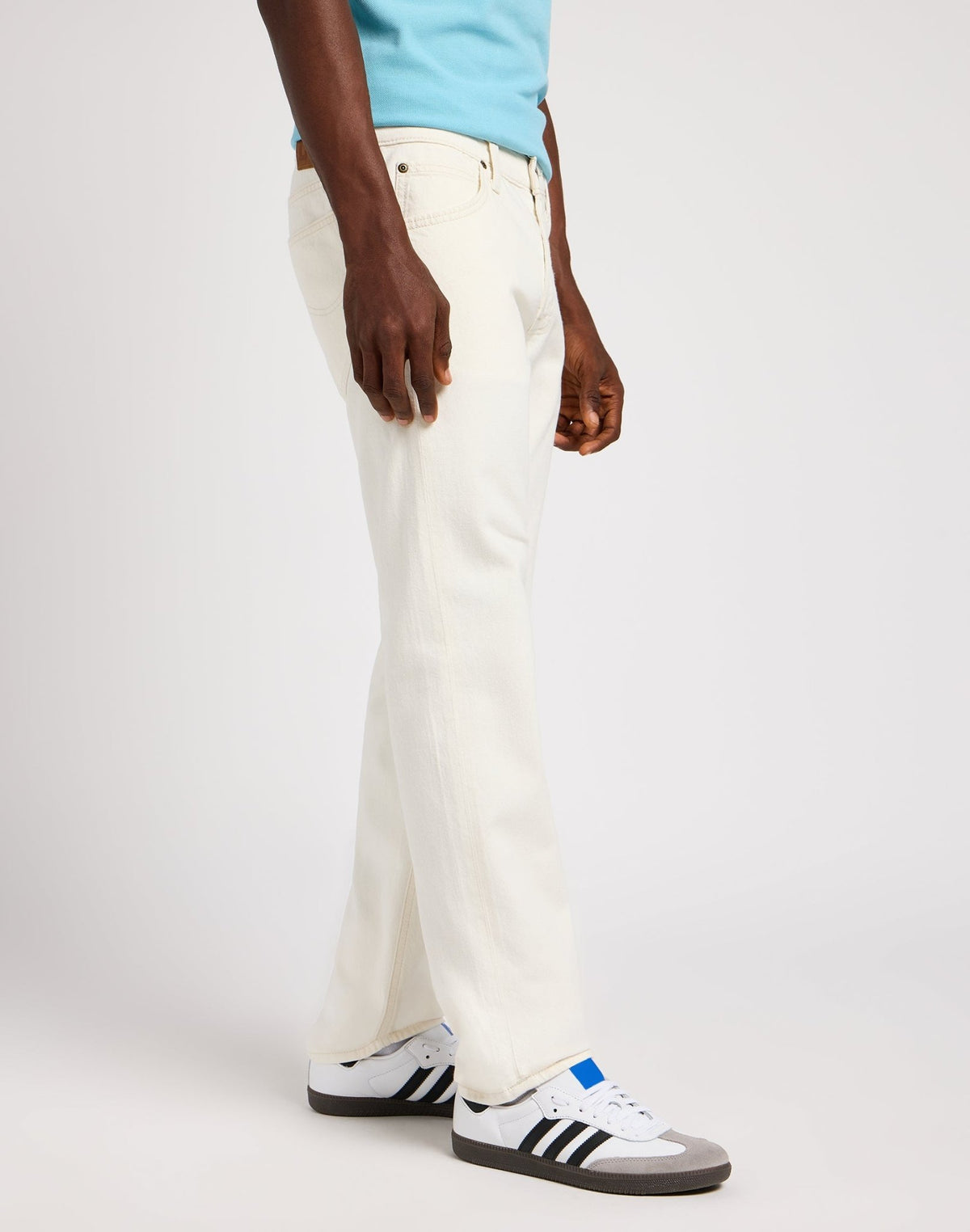 Daren Zip Fly in White - LEE Schweiz