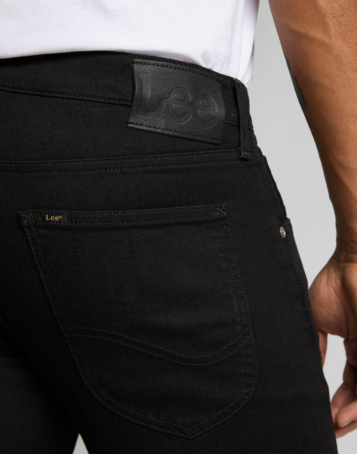 Luke Low Stretch in Clean Black - LEE Schweiz