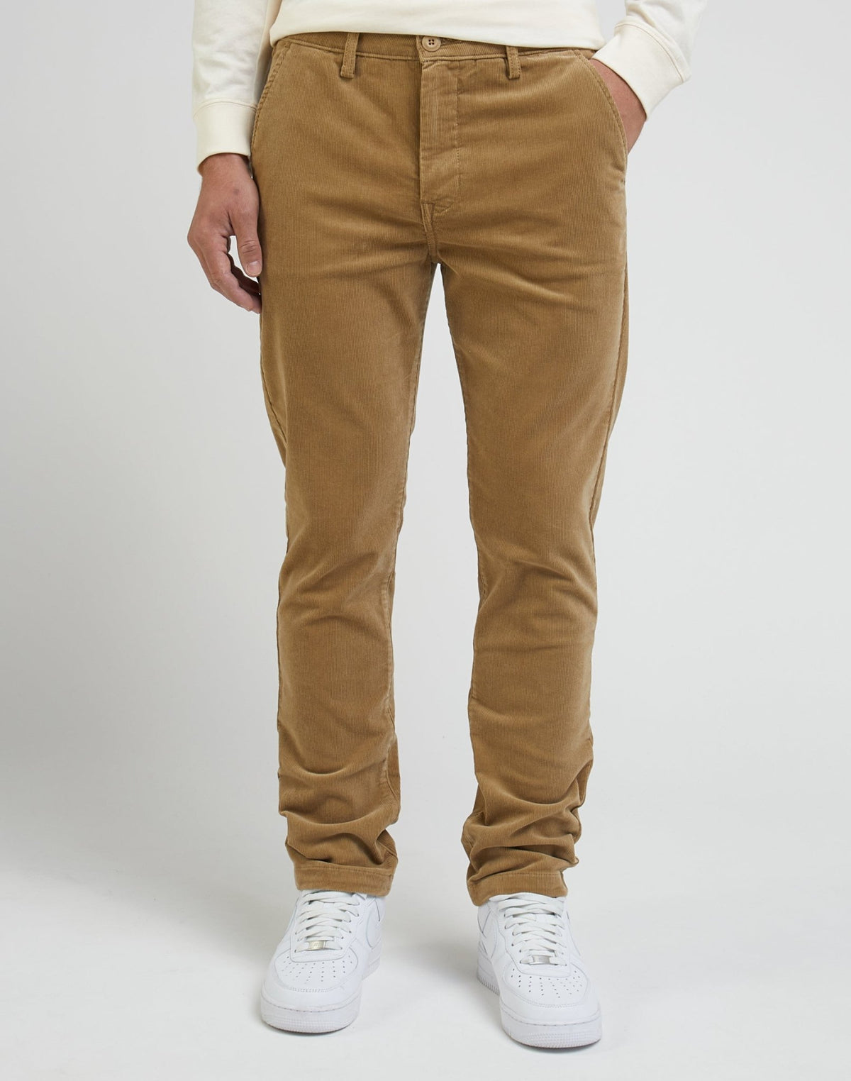 Slim Chino Corduroy in Clay - LEE Schweiz