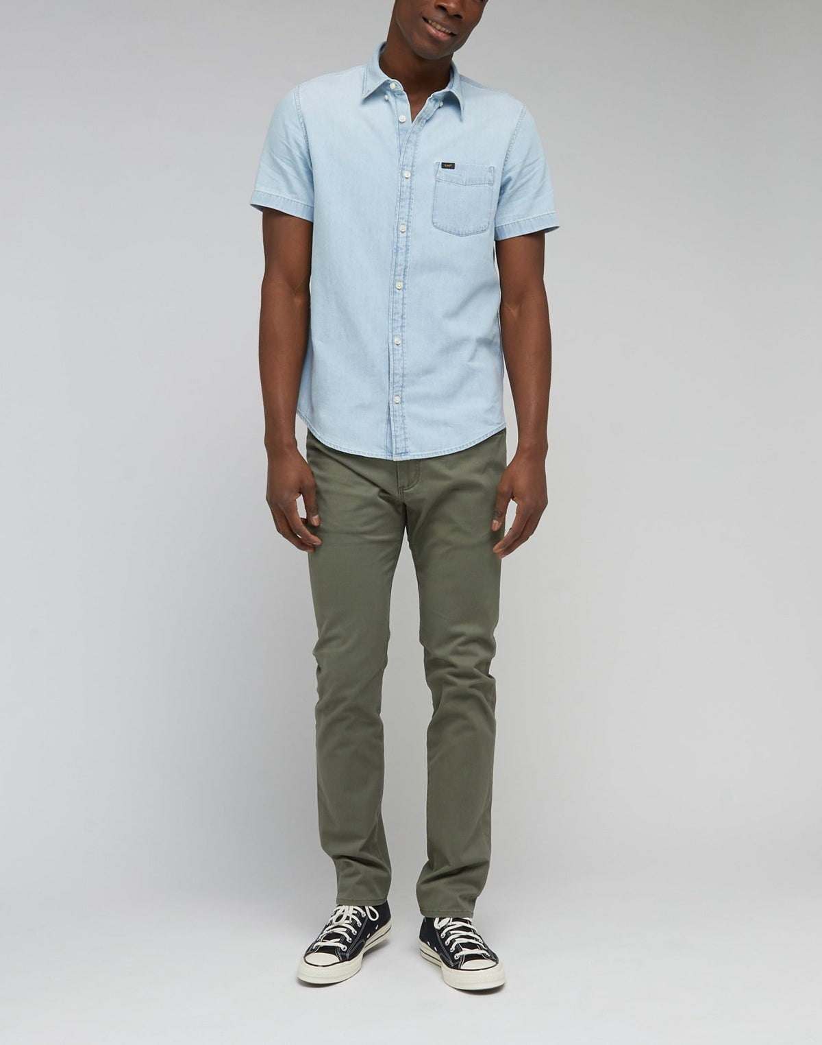 Slim Fit MVP in Muted Olive - LEE Schweiz