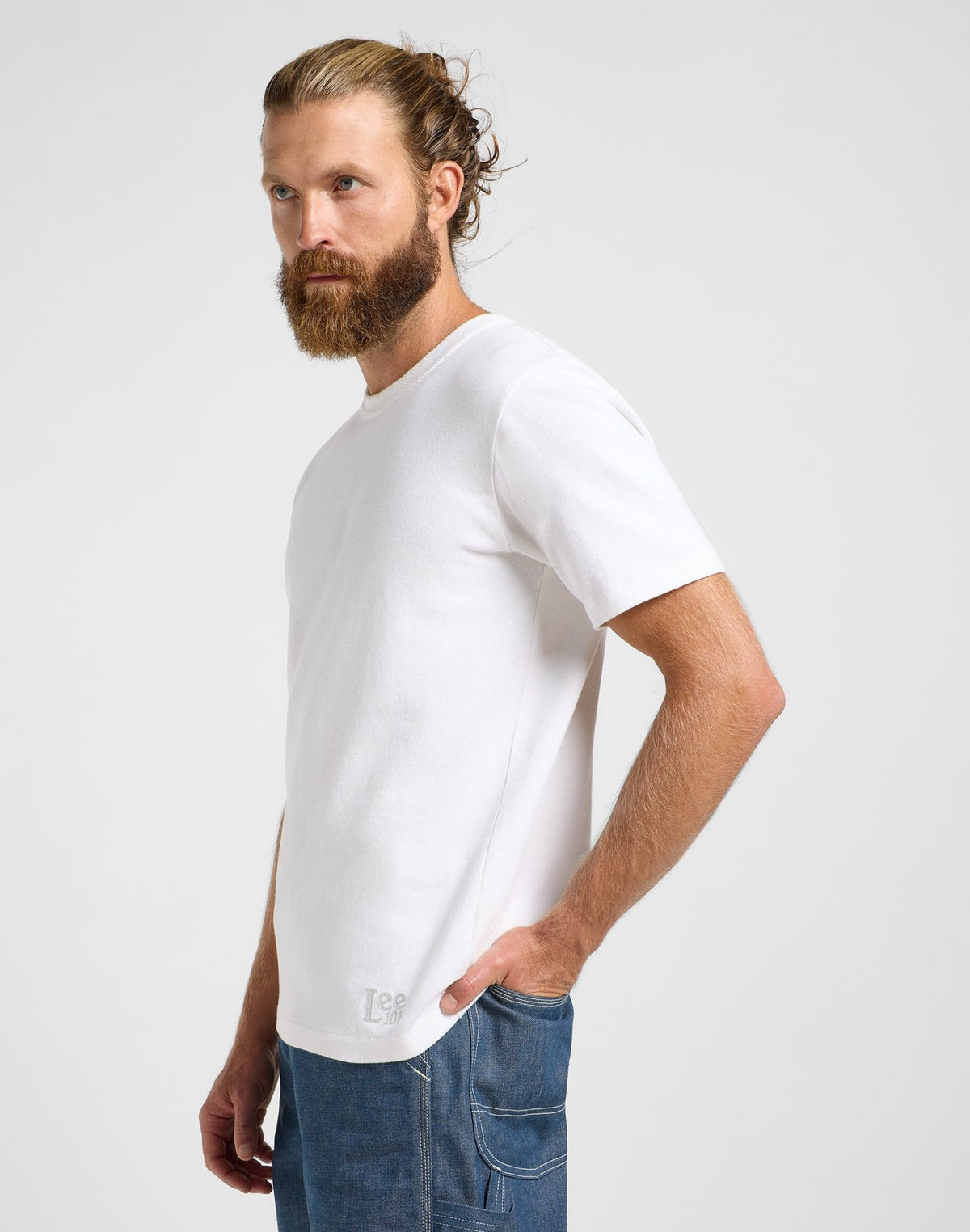 101 Core Tee in Bright White - LEE Schweiz