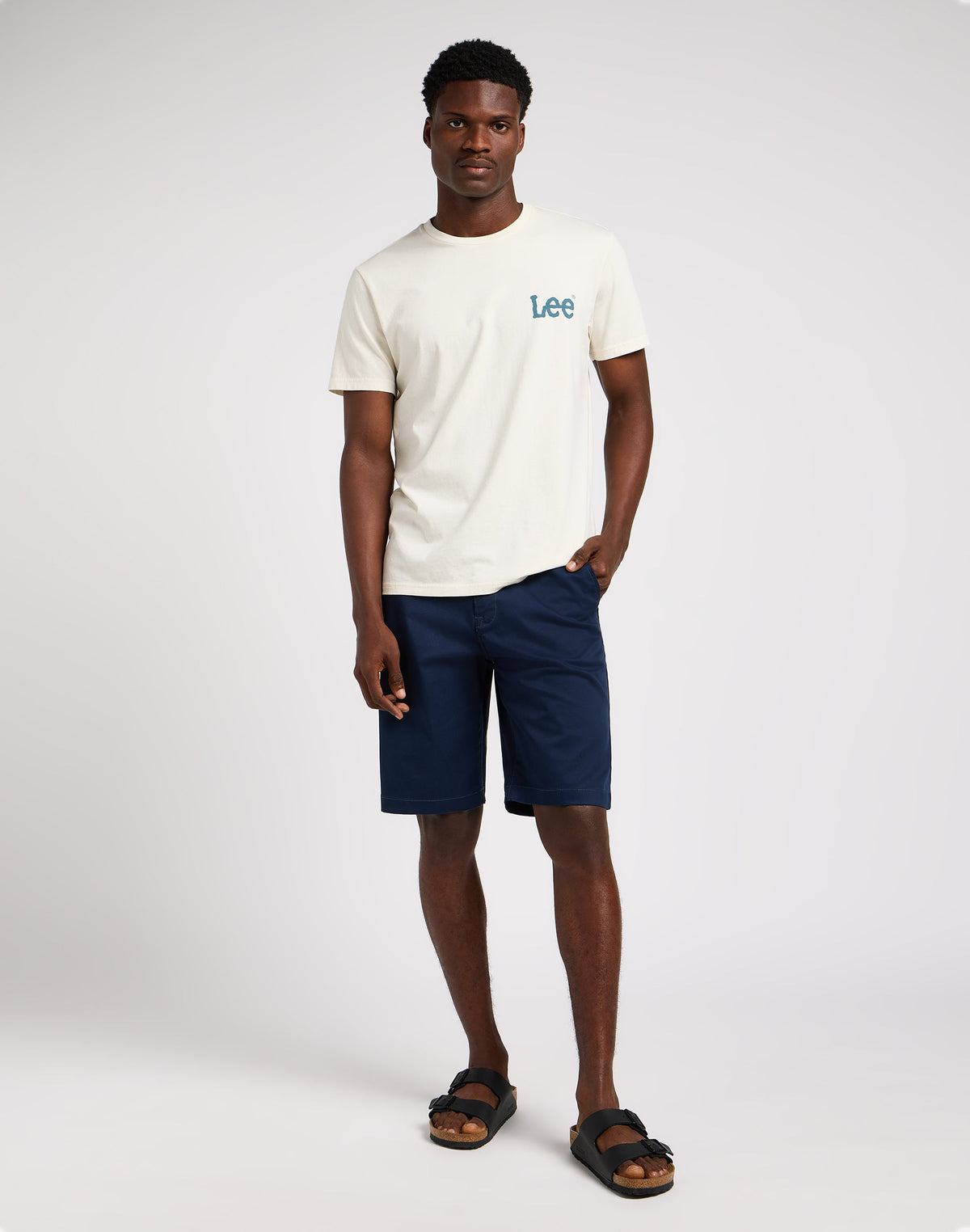 Regular Chino Short in Deep Navy