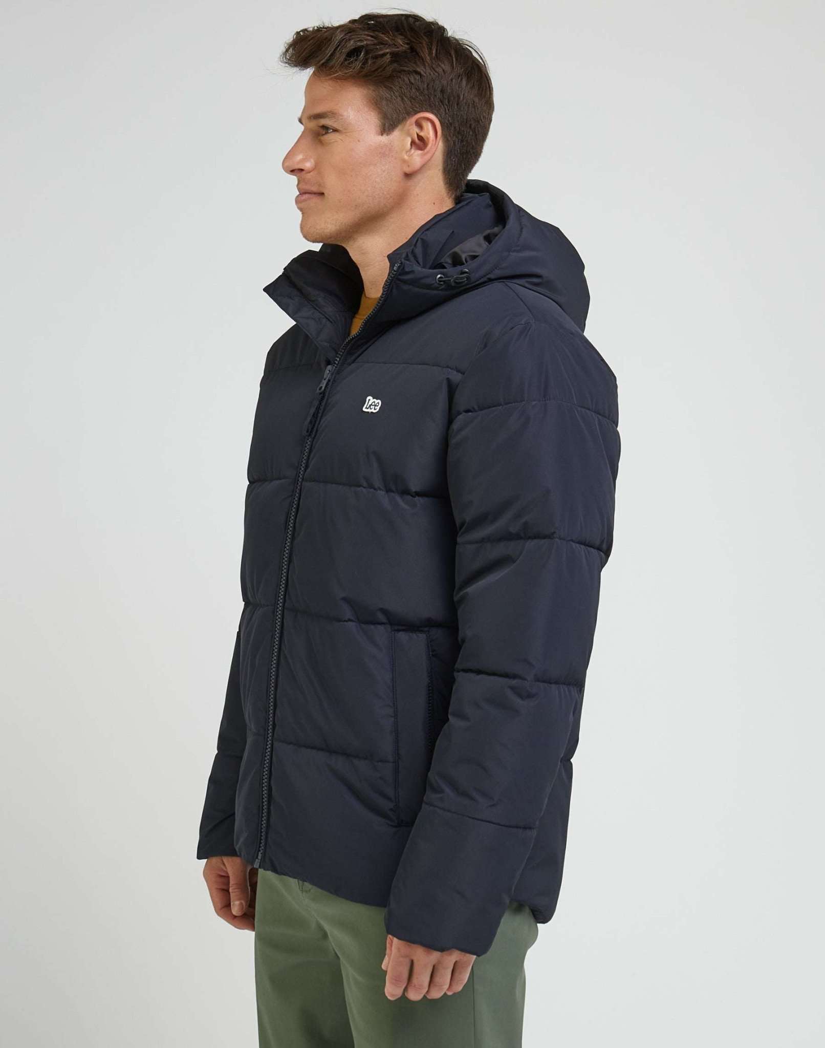 Puffer Jacket in Black