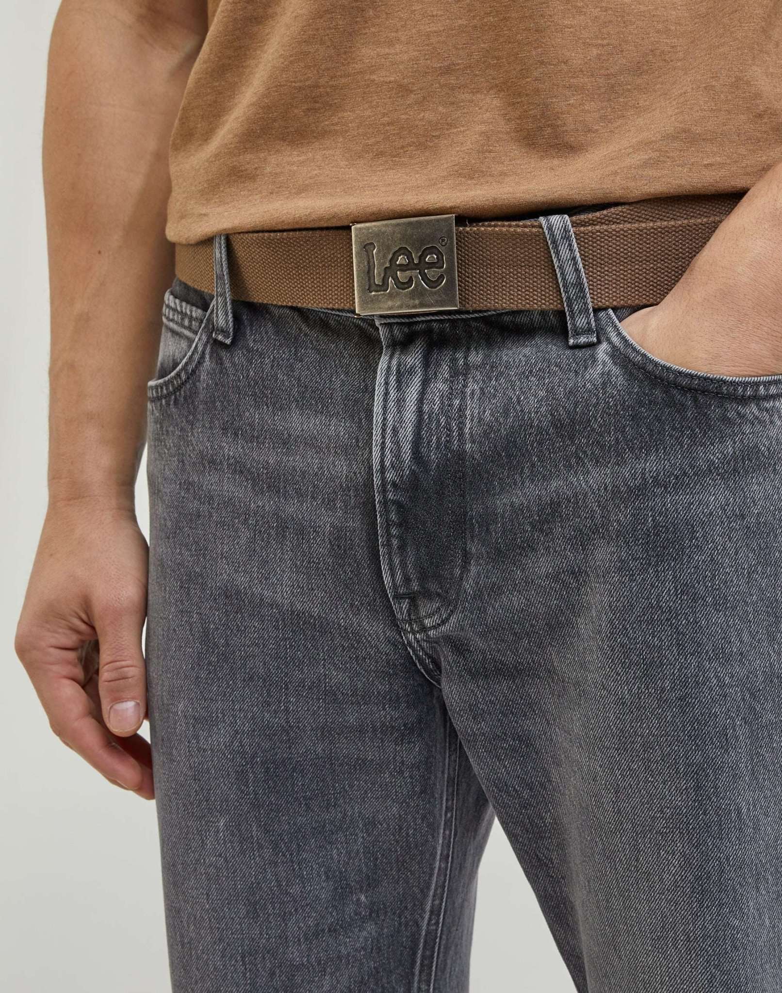 Webbing Belt in Truffle - LEE Schweiz