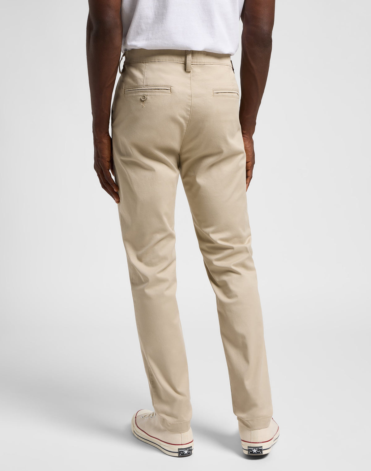 Slim Chino in Stone