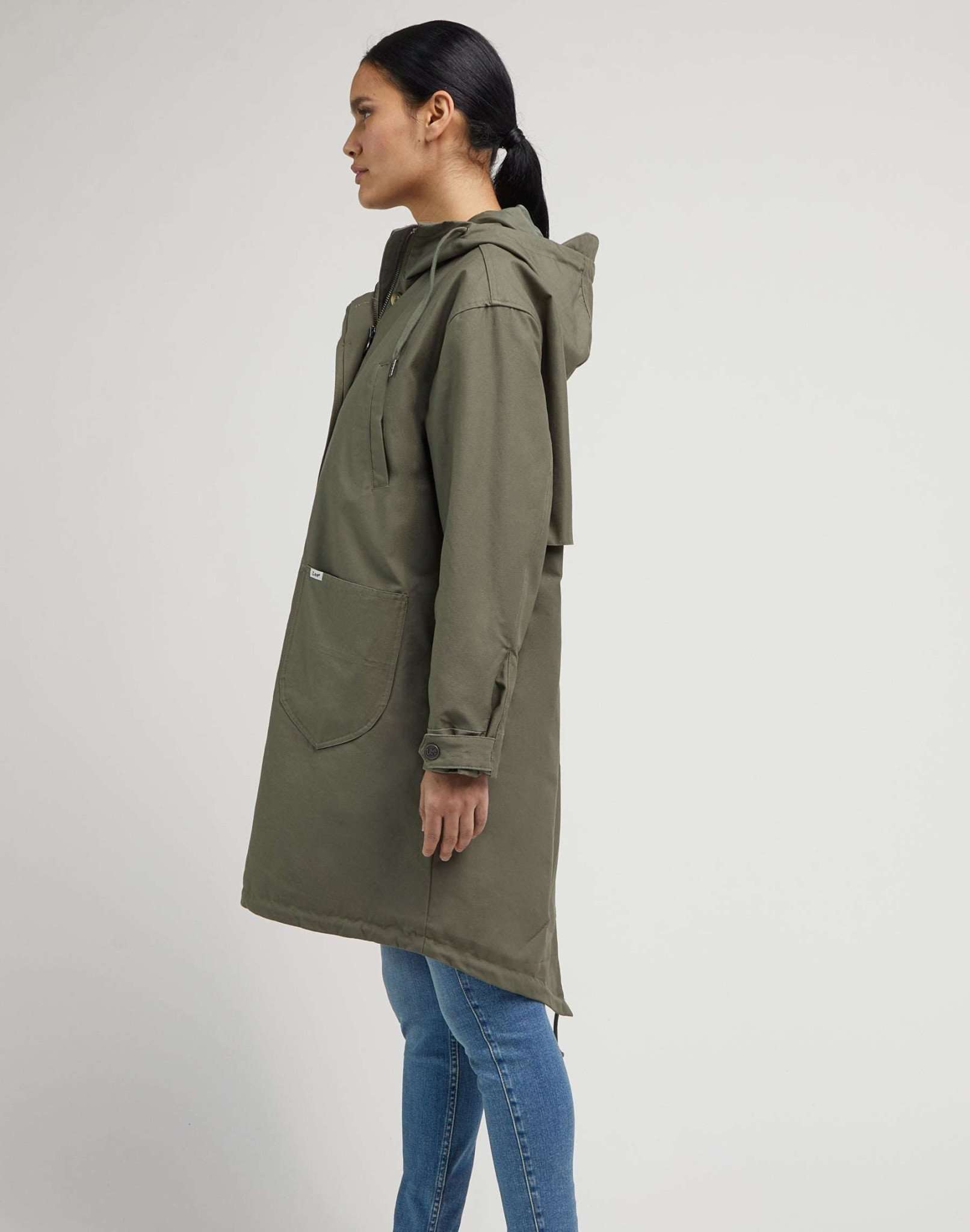 Parka in Olive Grove