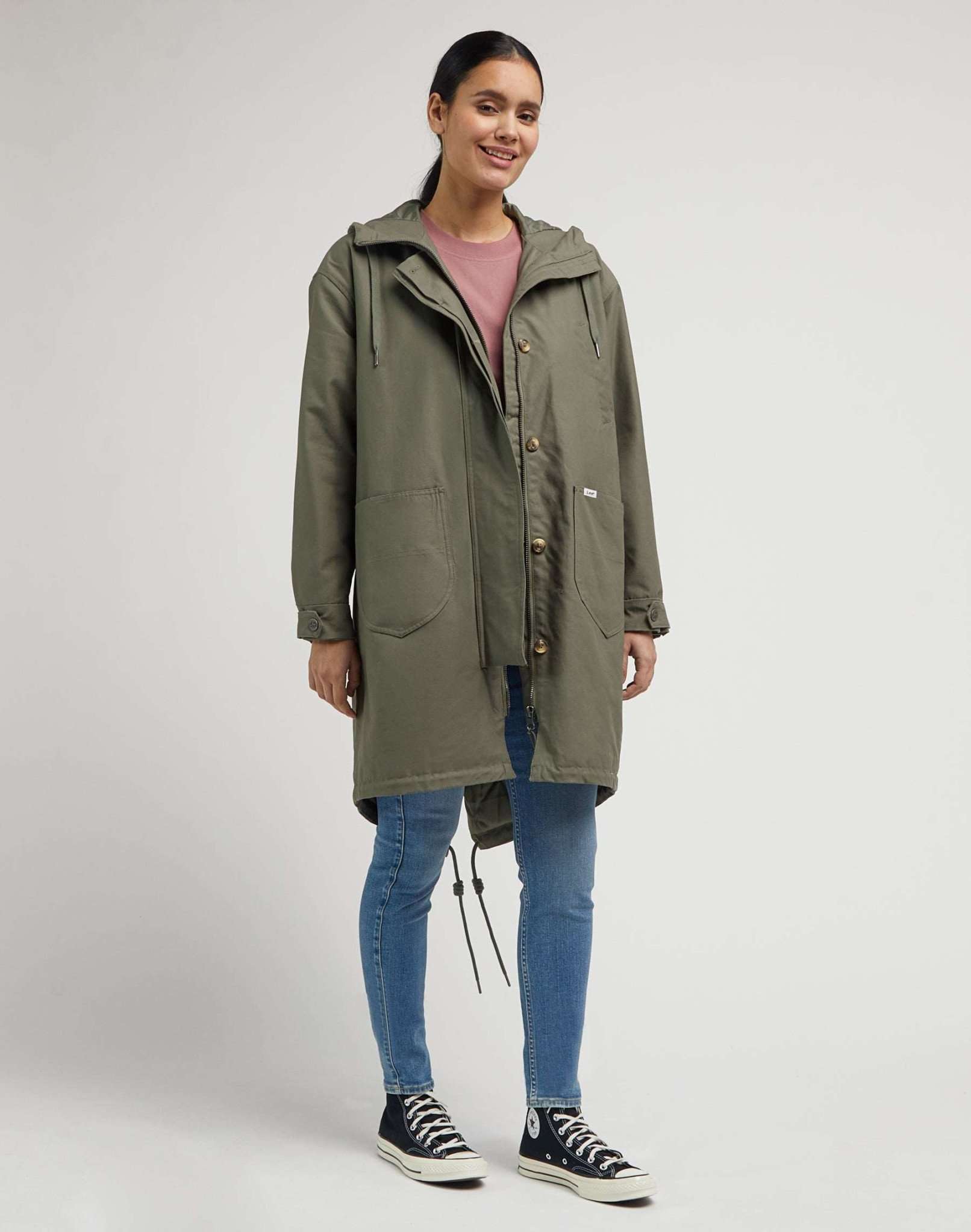 Parka in Olive Grove
