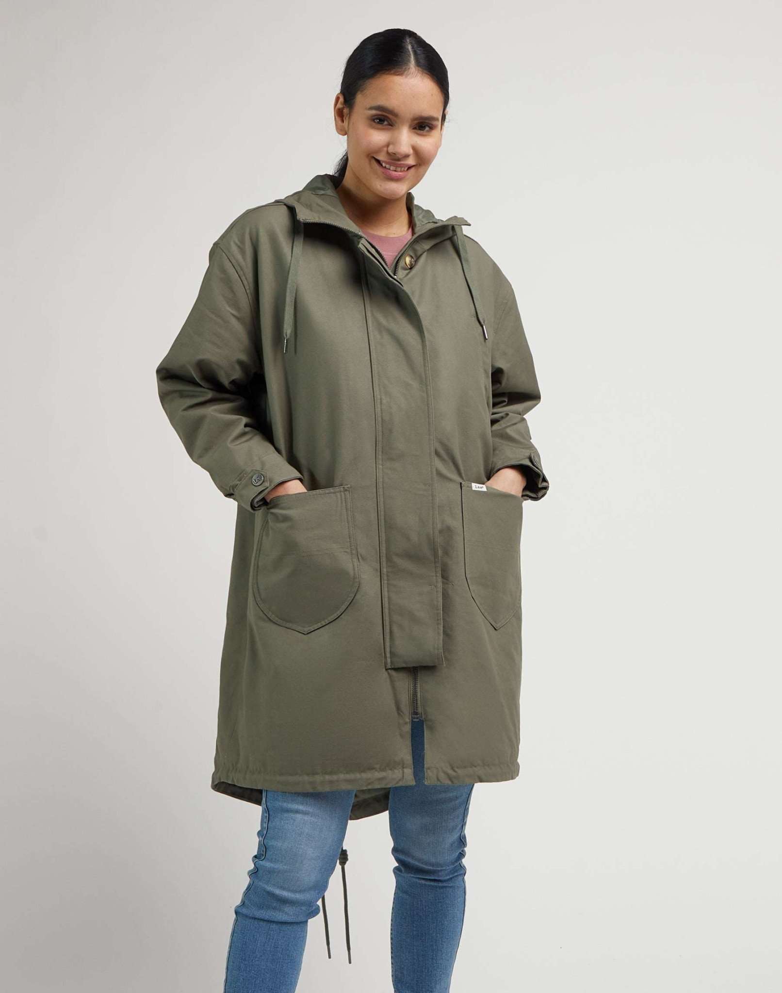 Parka in Olive Grove