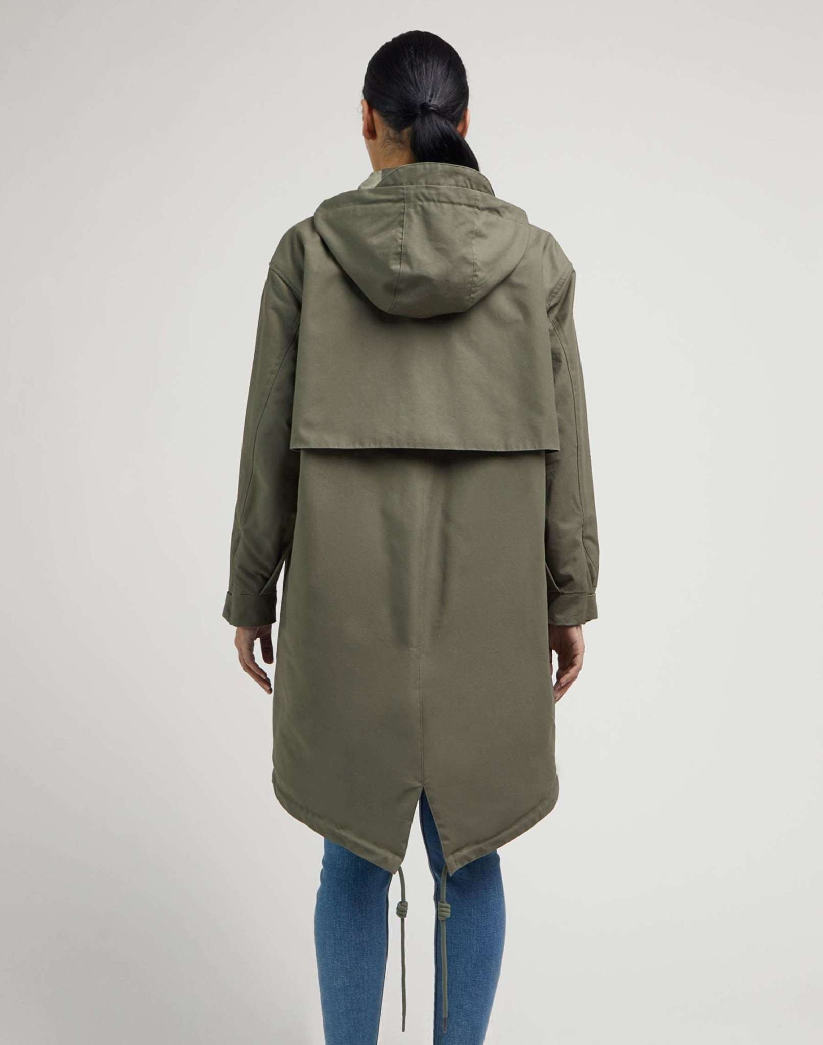 Parka in Olive Grove