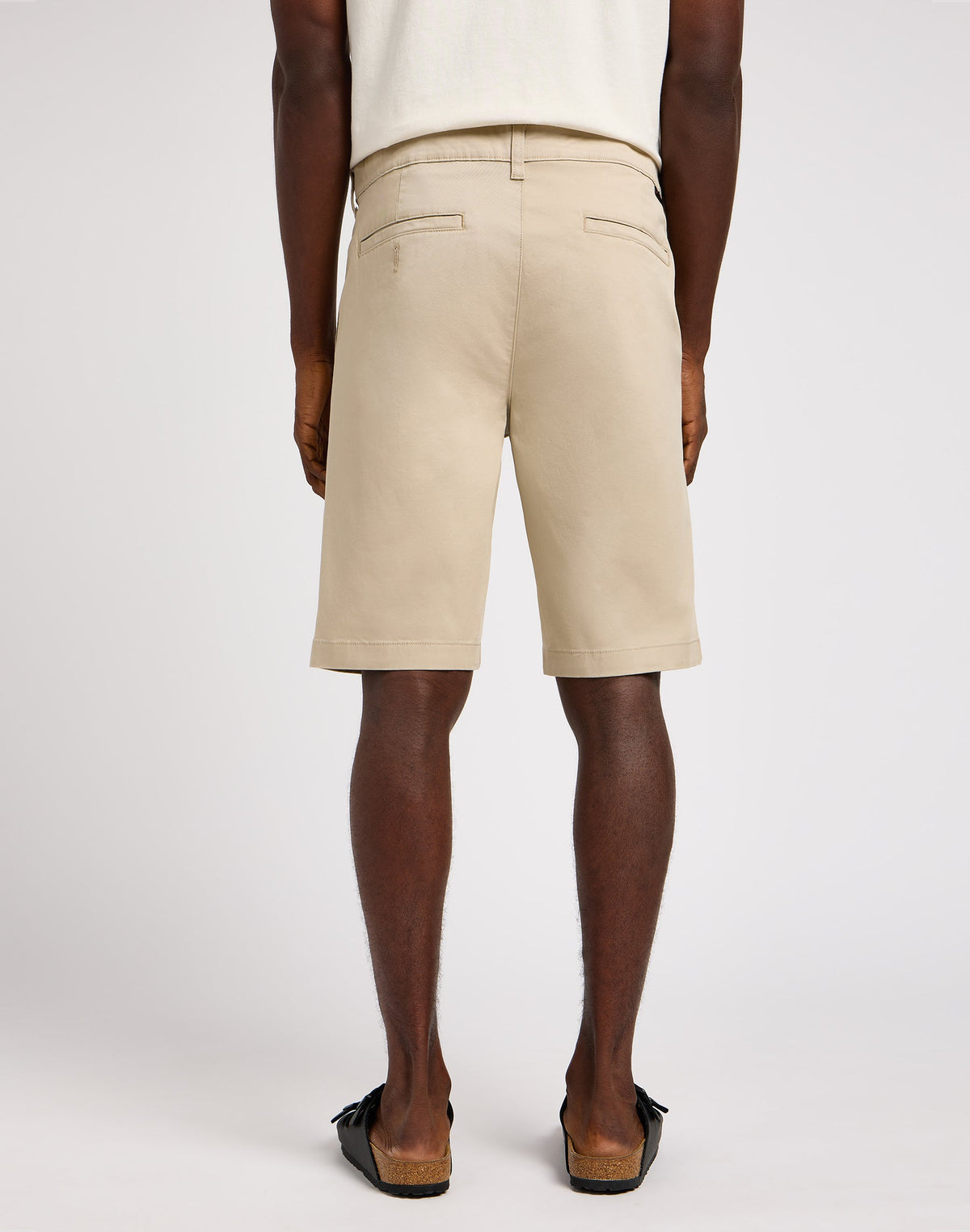 Regular Chino Short in Stone