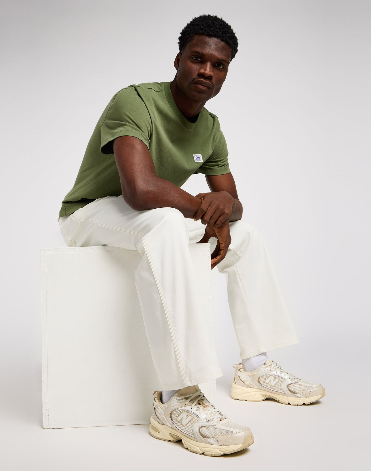 Workwear Chino in Ecru