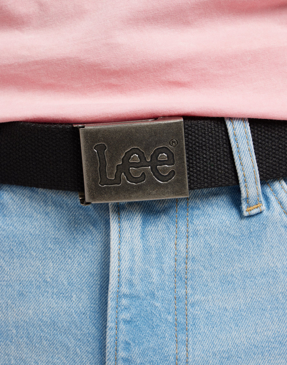 Webbing Belt in Black