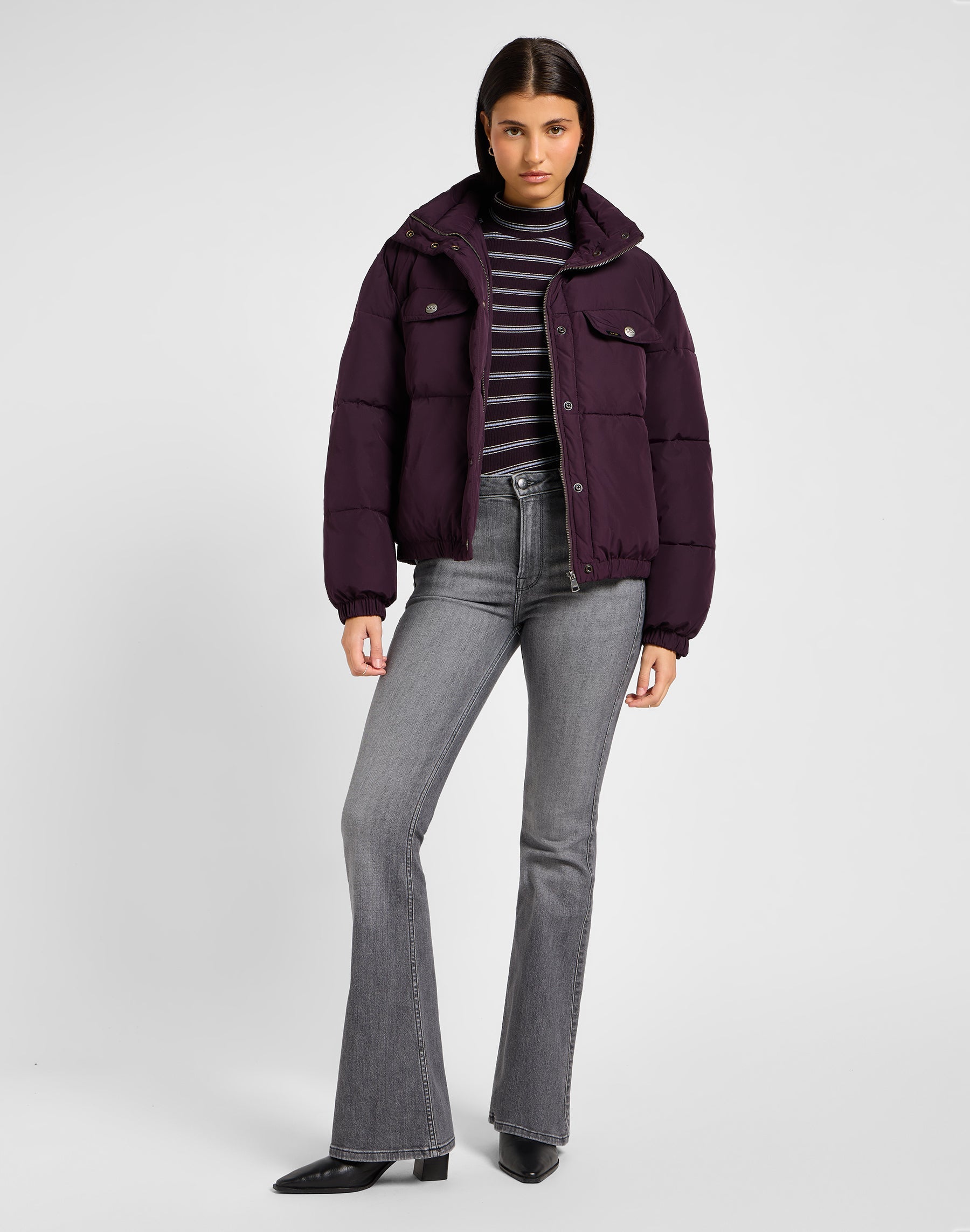 Rider Puffer Jacket in Linwood