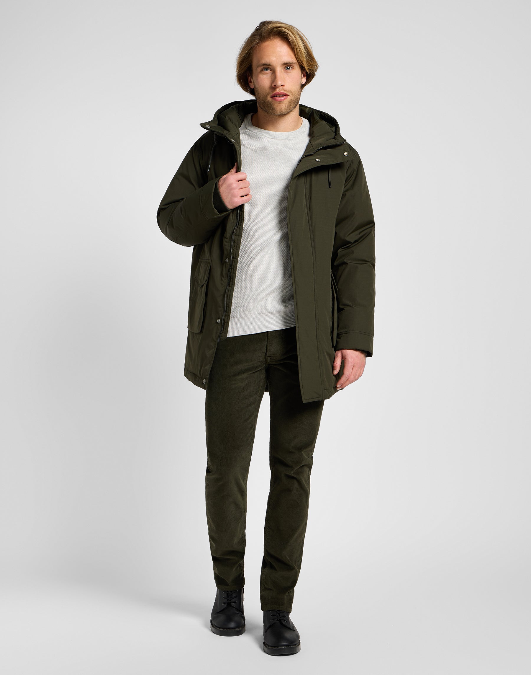 Tactical Parka in Olive Night