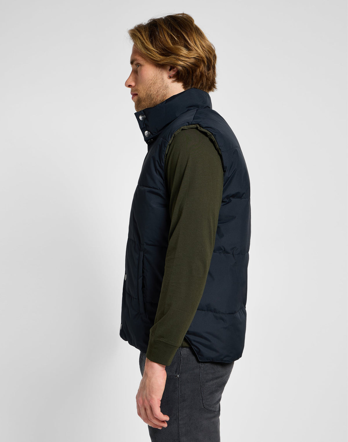 Reversible Western Puffer in Olive Night