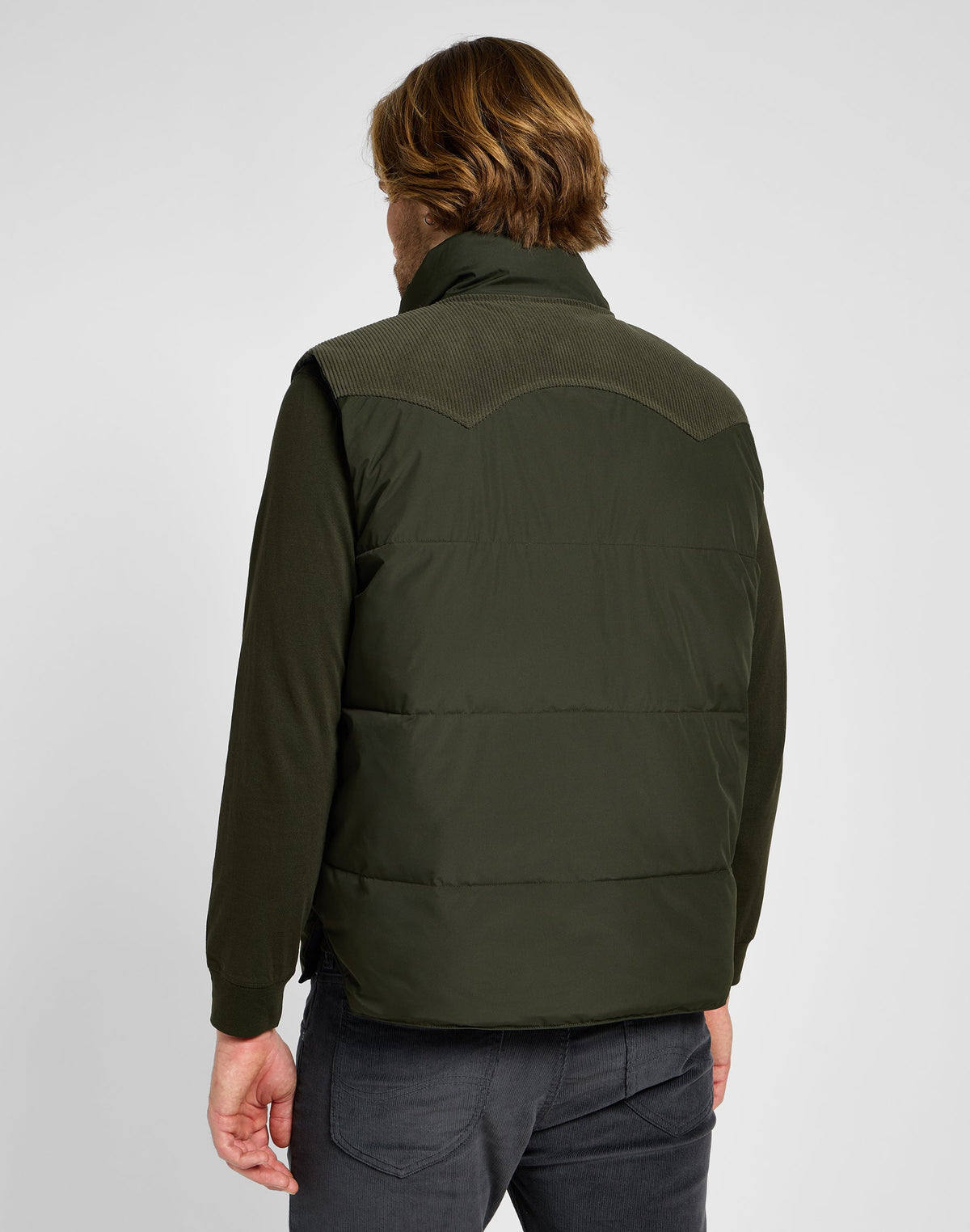 Reversible Western Puffer in Olive Night