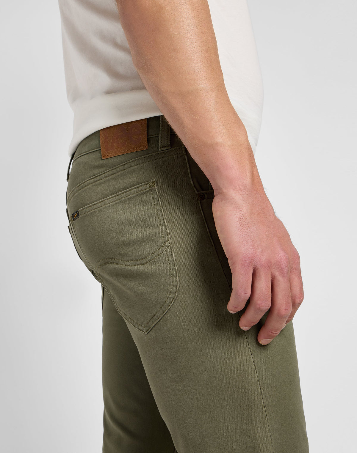Daren Zip Fly in Mercantile Green