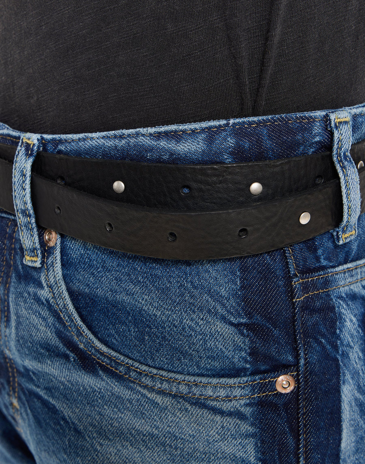 Studded Belt in Black
