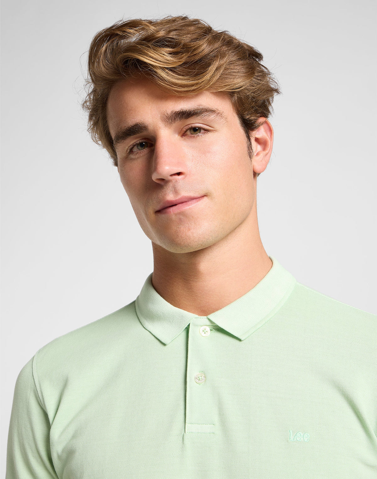 Garment Dye Polo in Soft Sage