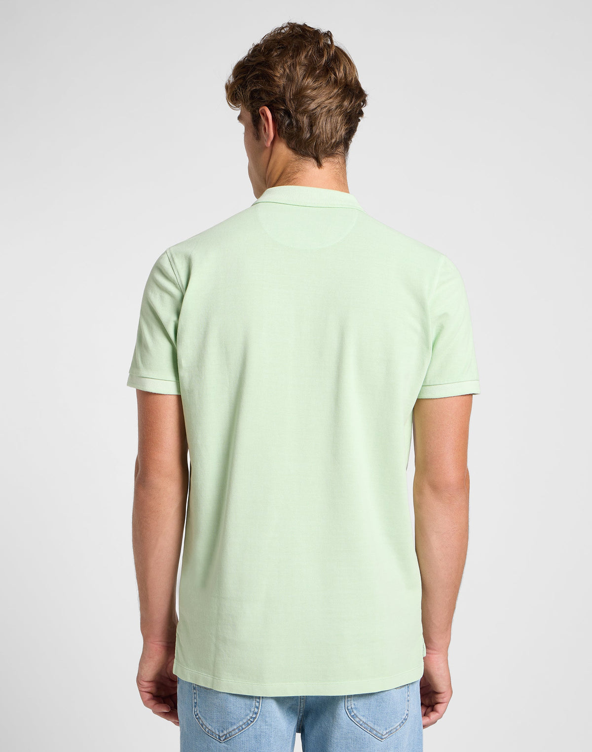 Garment Dye Polo in Soft Sage