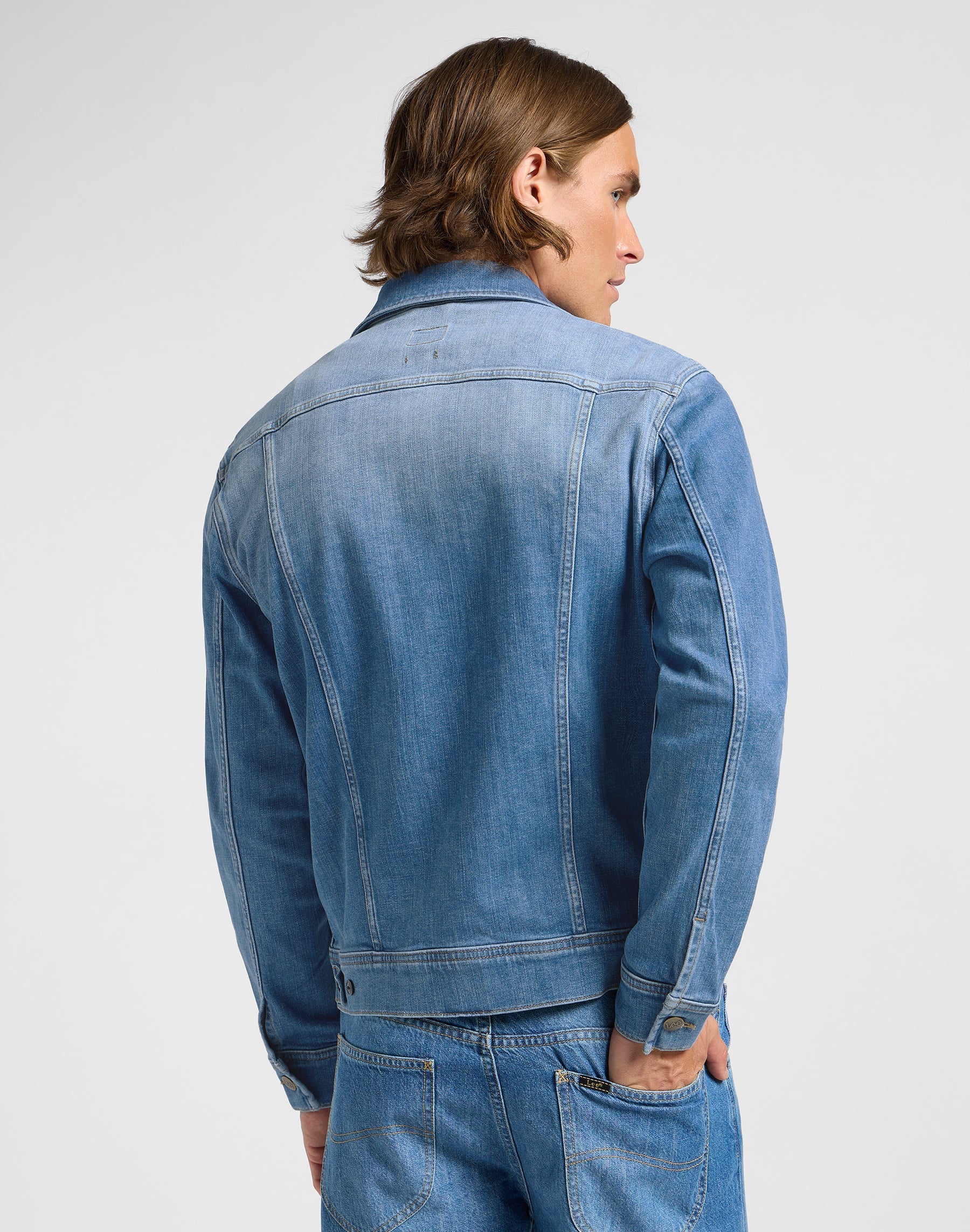 Rider Jacket in Worn Indigo