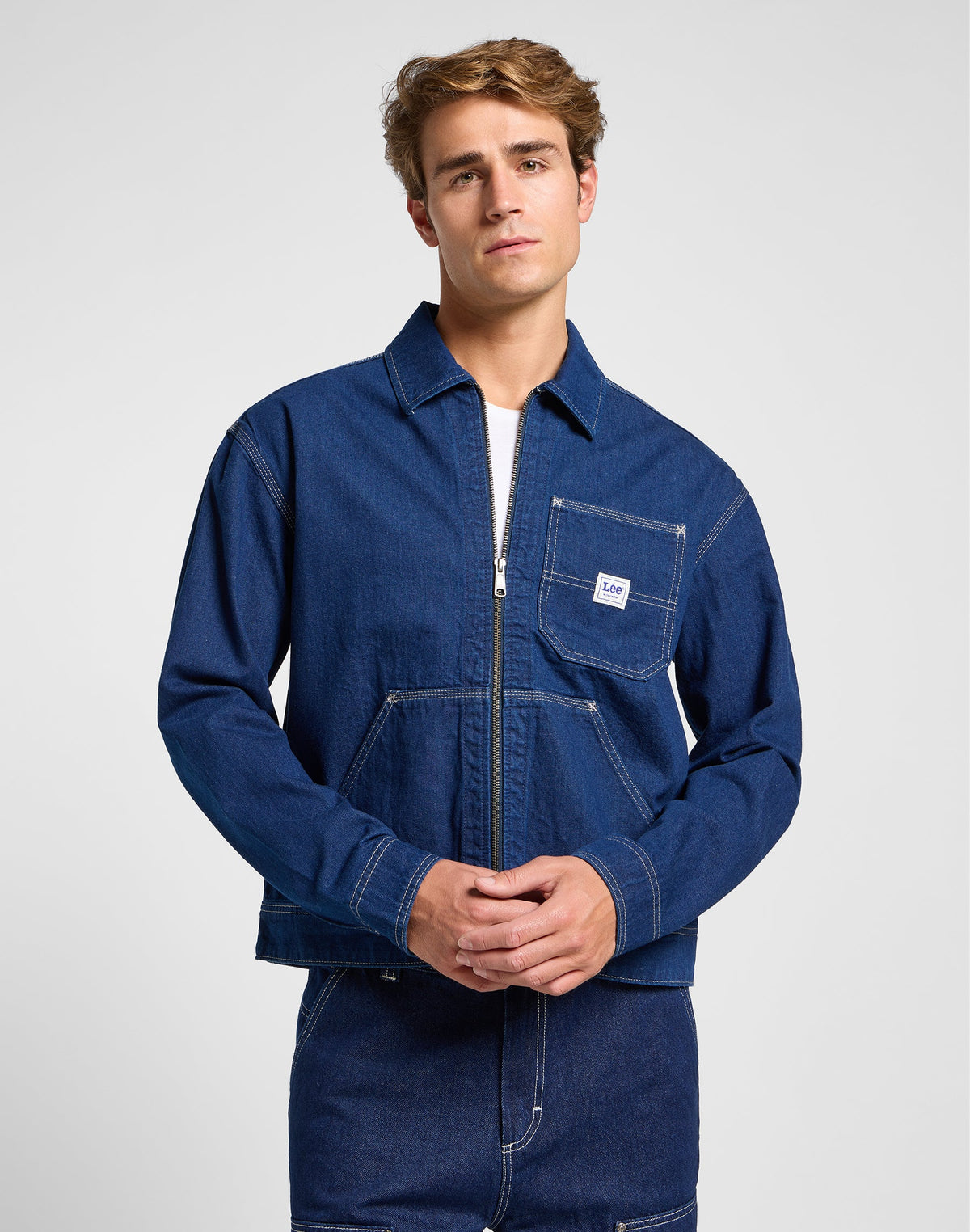 91W Workwear Jacket in Rinse