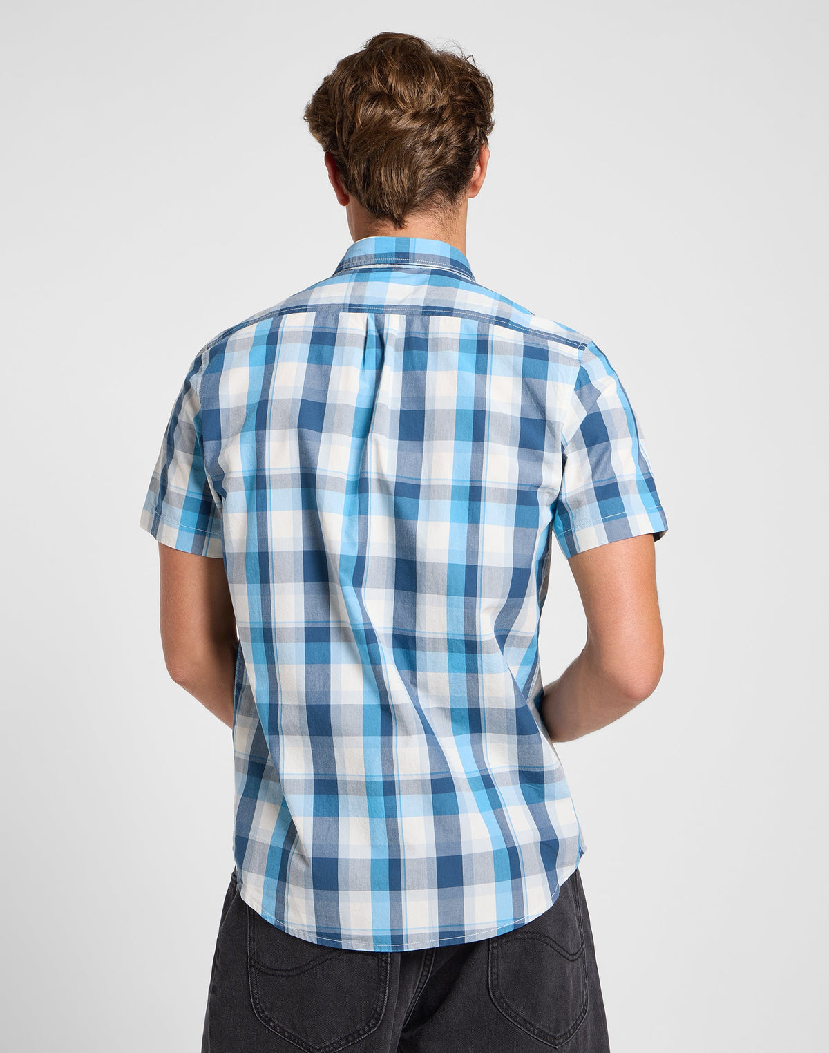 Lee Button Down Ss in Orion