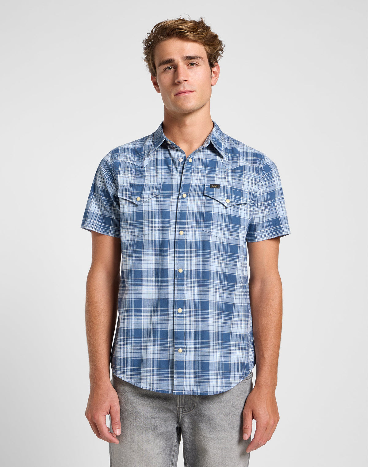 Ss Western Shirt in Orion Ombre