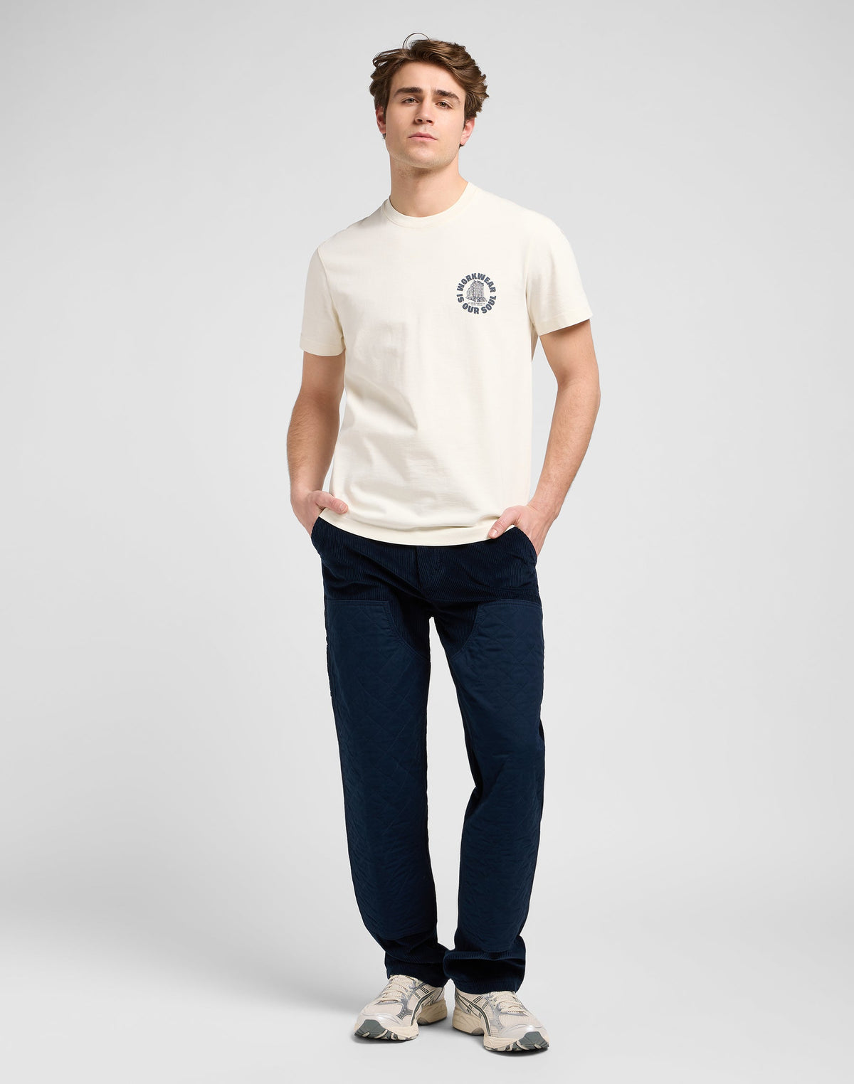 Ww Graphic Tee in Ecru