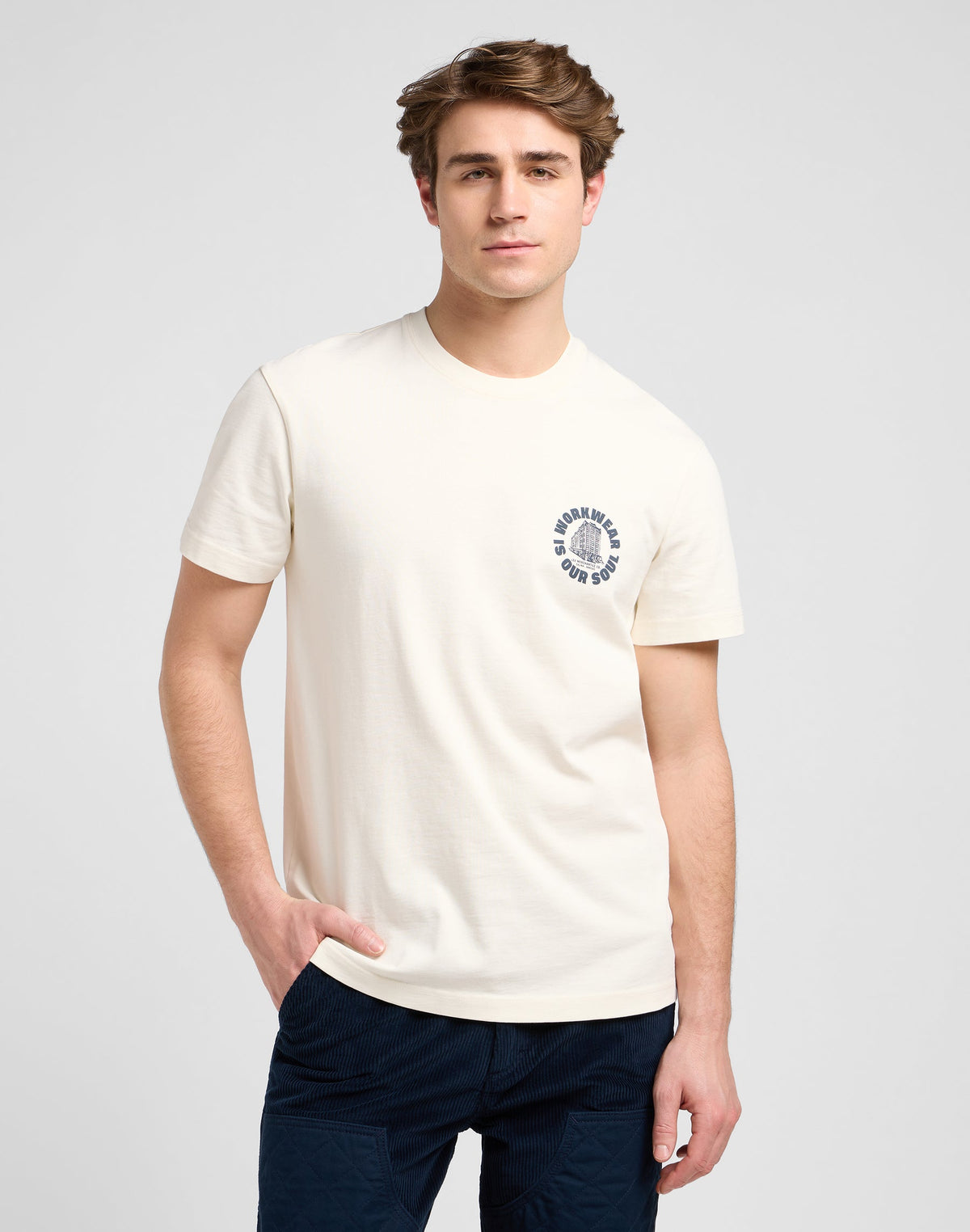 Ww Graphic Tee in Ecru