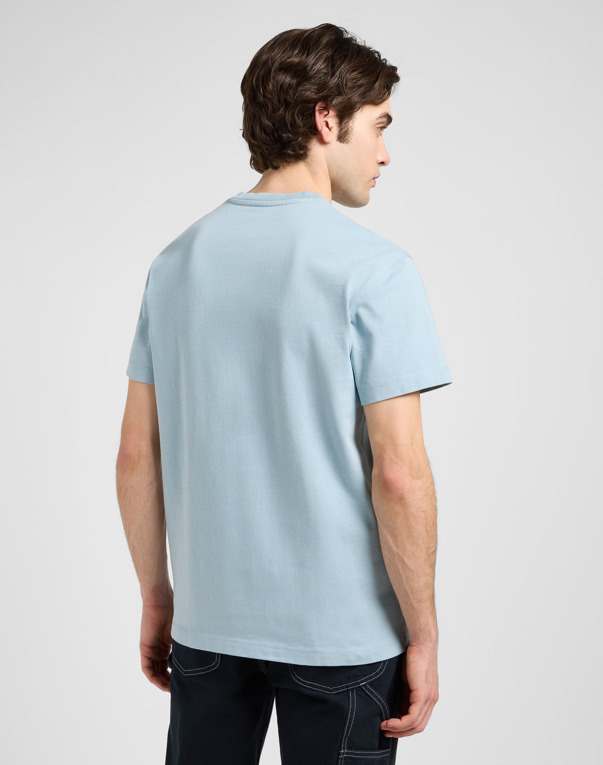 Ww Pckt Tee in Jet Stream Blue