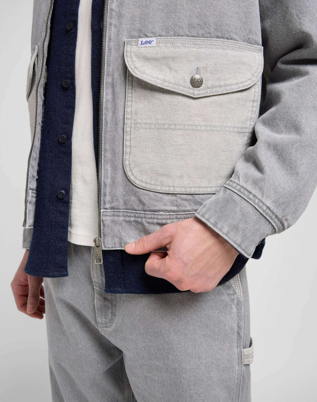 91U Utility Jacket in Gemini Grey