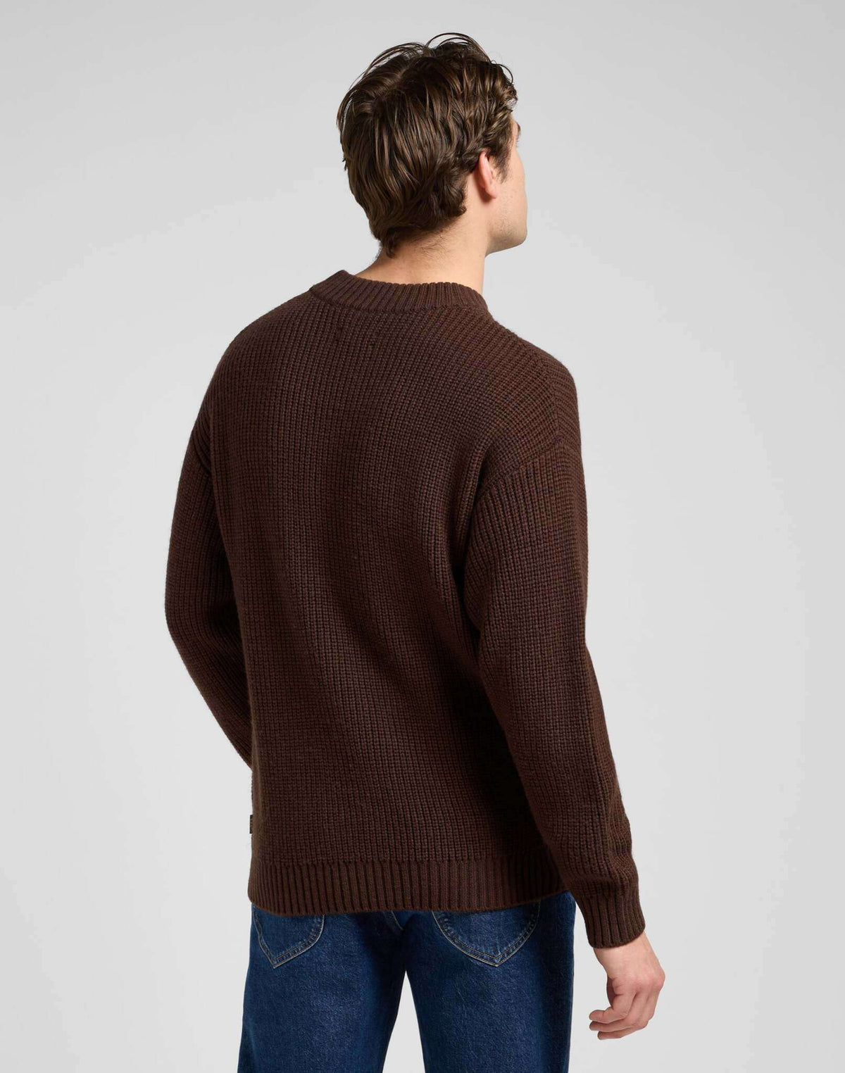 Chunky Crew Neck in Arabica