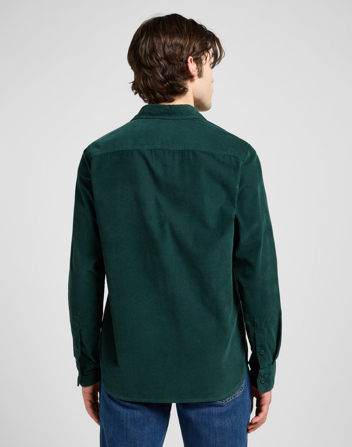 Leesure Shirt in Jade Forest