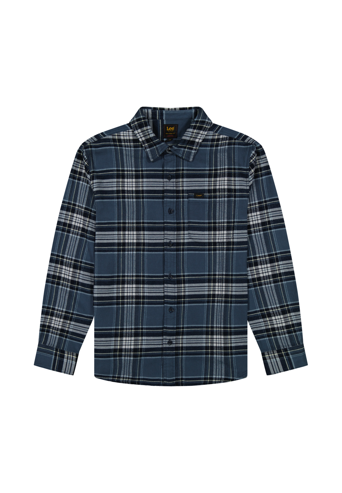 Mercantile Shirt in Vintage Blue Plaid