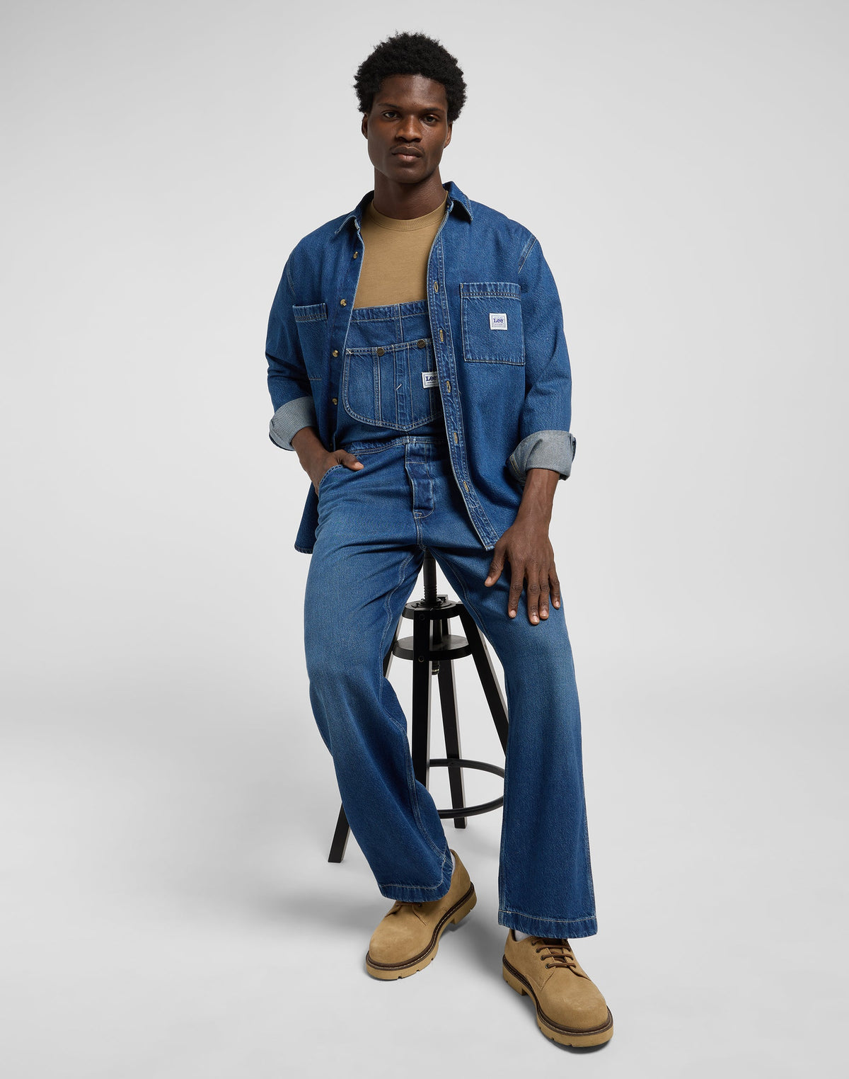 Lee Bib in Bash Indigo