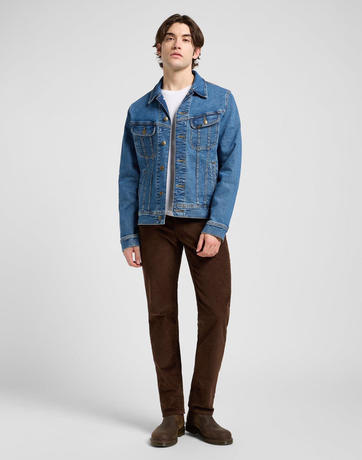 Daren Zip Fly in Arabica