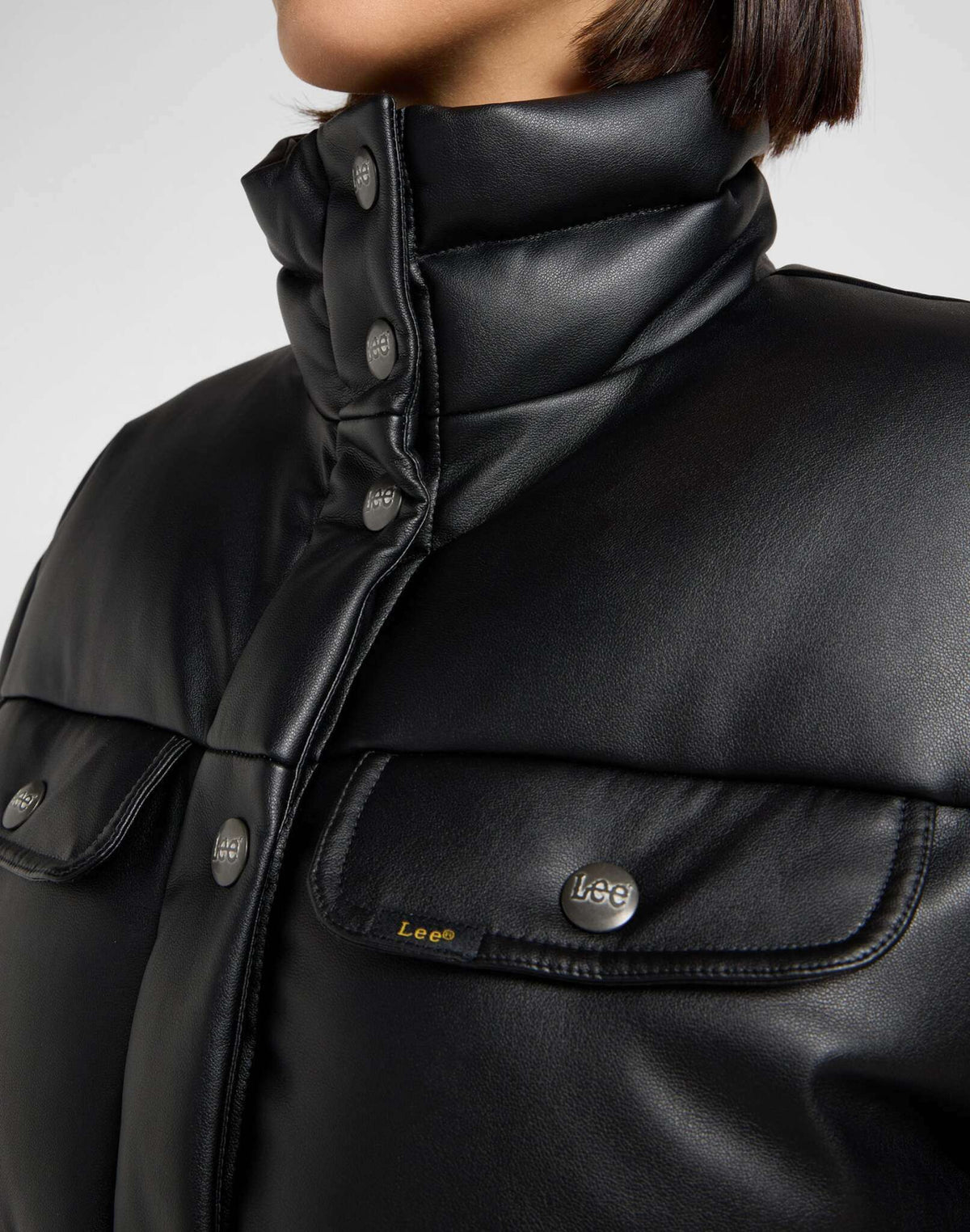 Rider Puffer Jacket in Unionall Black