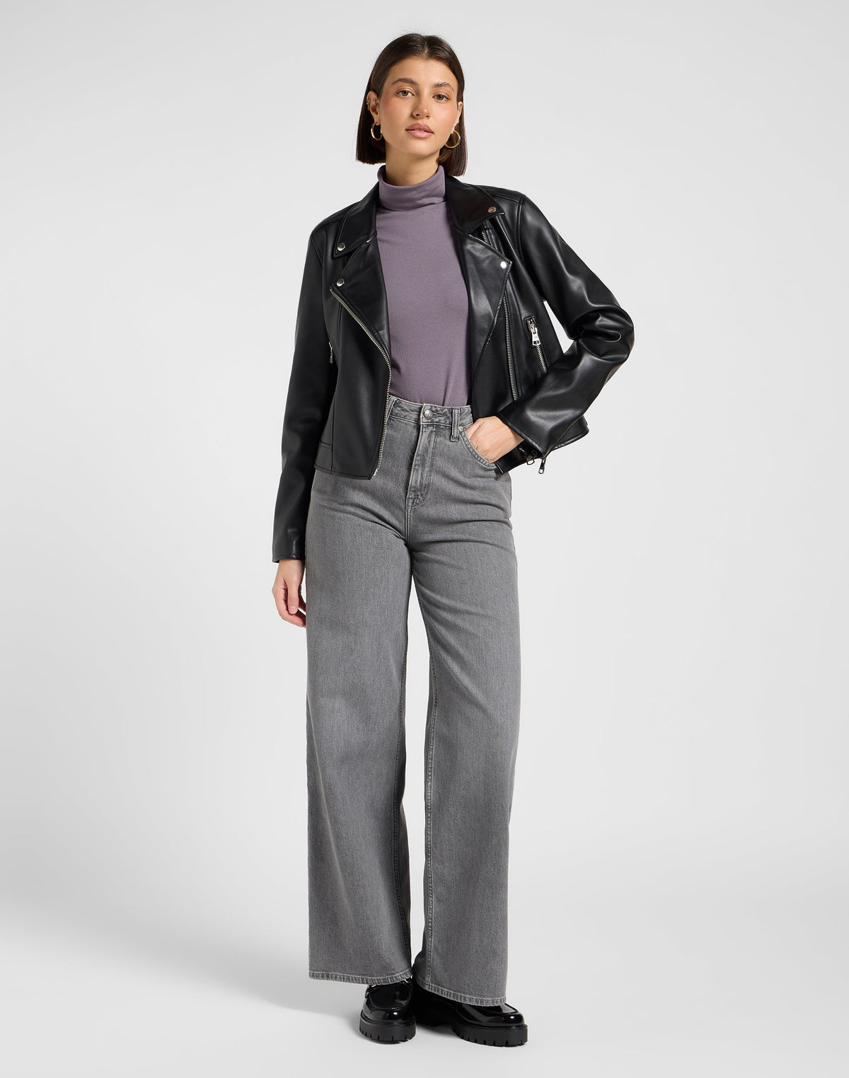 Moto Jacket in Black