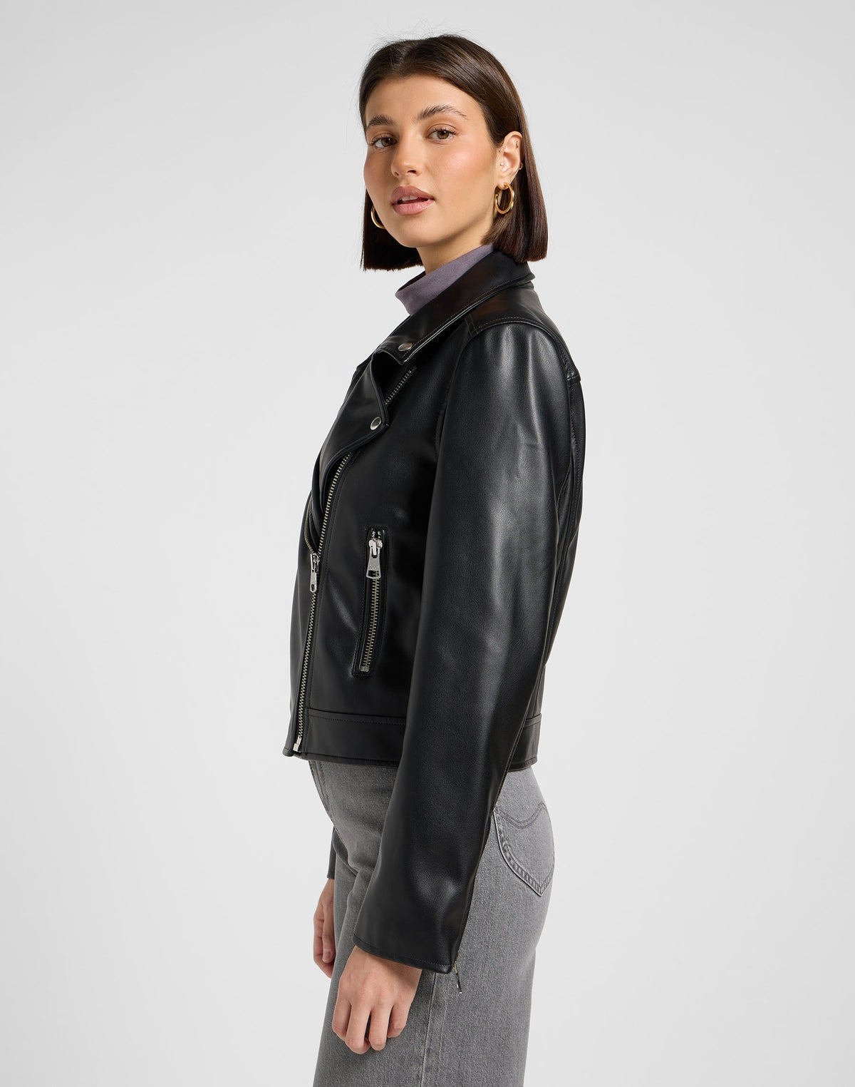 Moto Jacket in Black