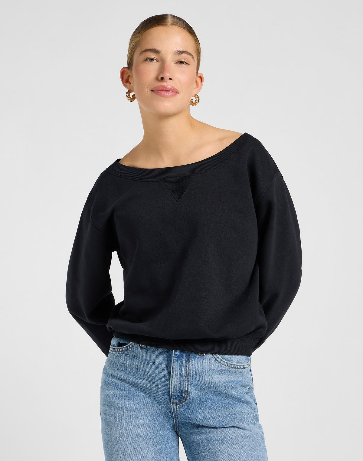 Off Shoulder Sws in Unionall Black