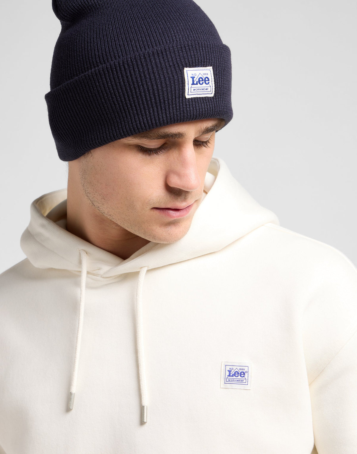 Workwear Beanie in Rivet Navy