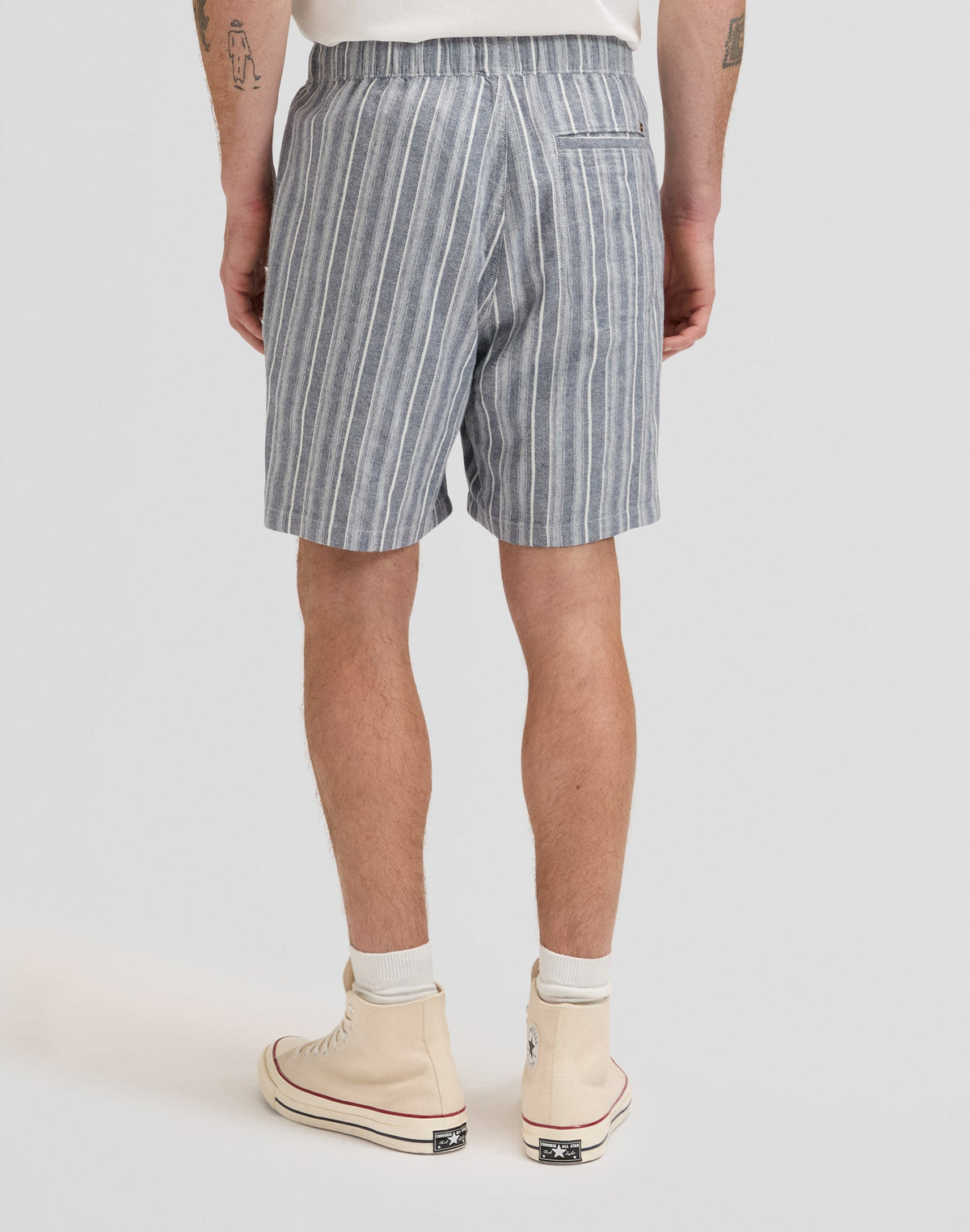 Vista Pull On Short in Mood Indigo