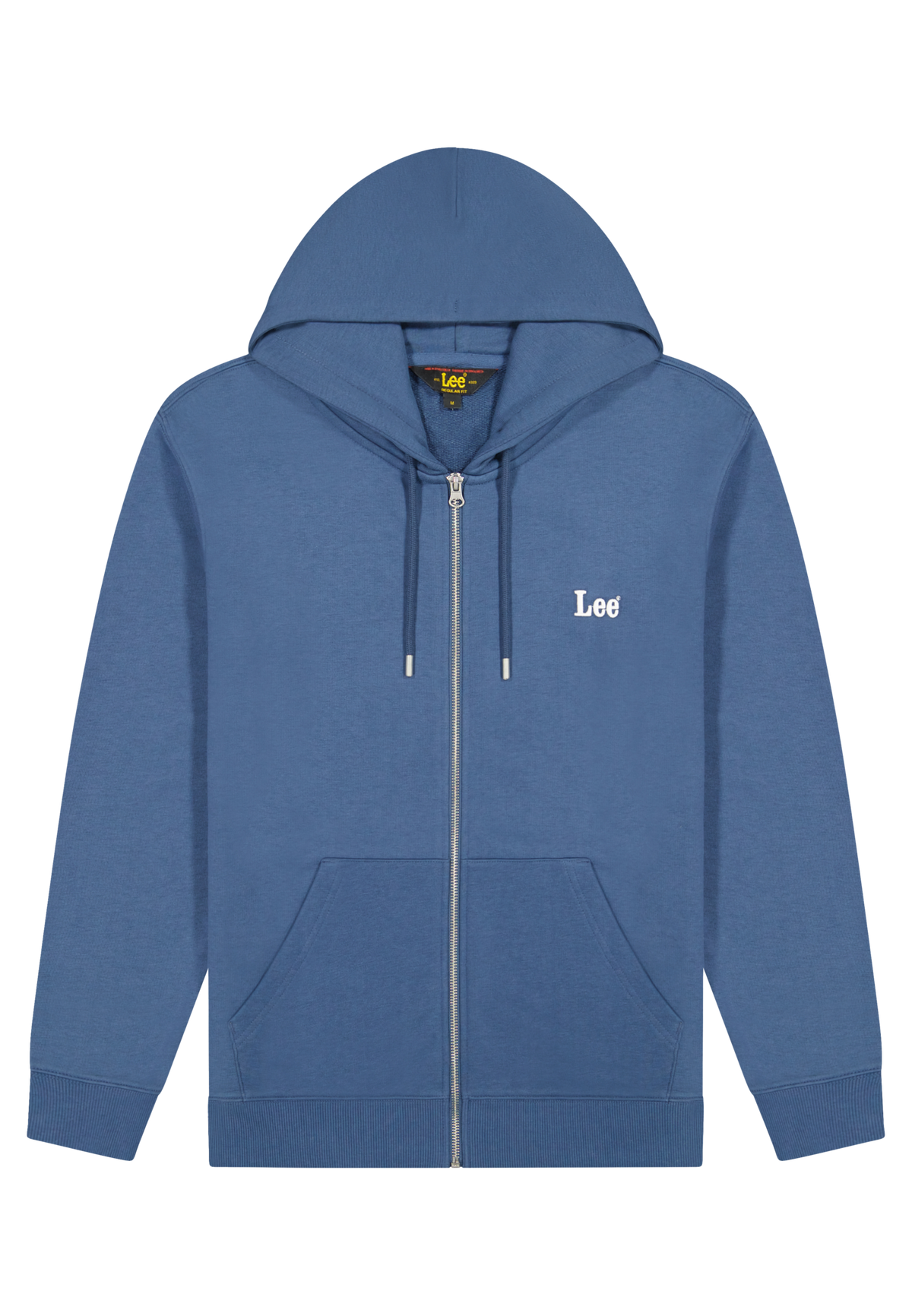 Ess Lee Full Zip Hoodie in Academy Blue