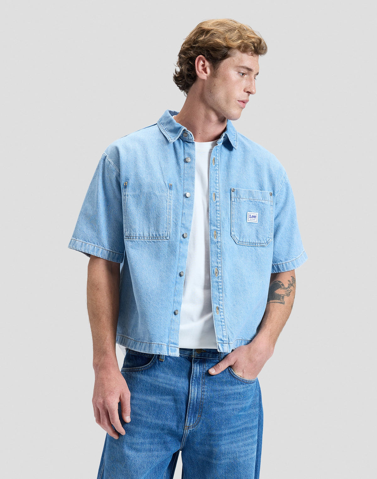 Ss Workwear Shirt in Just Me