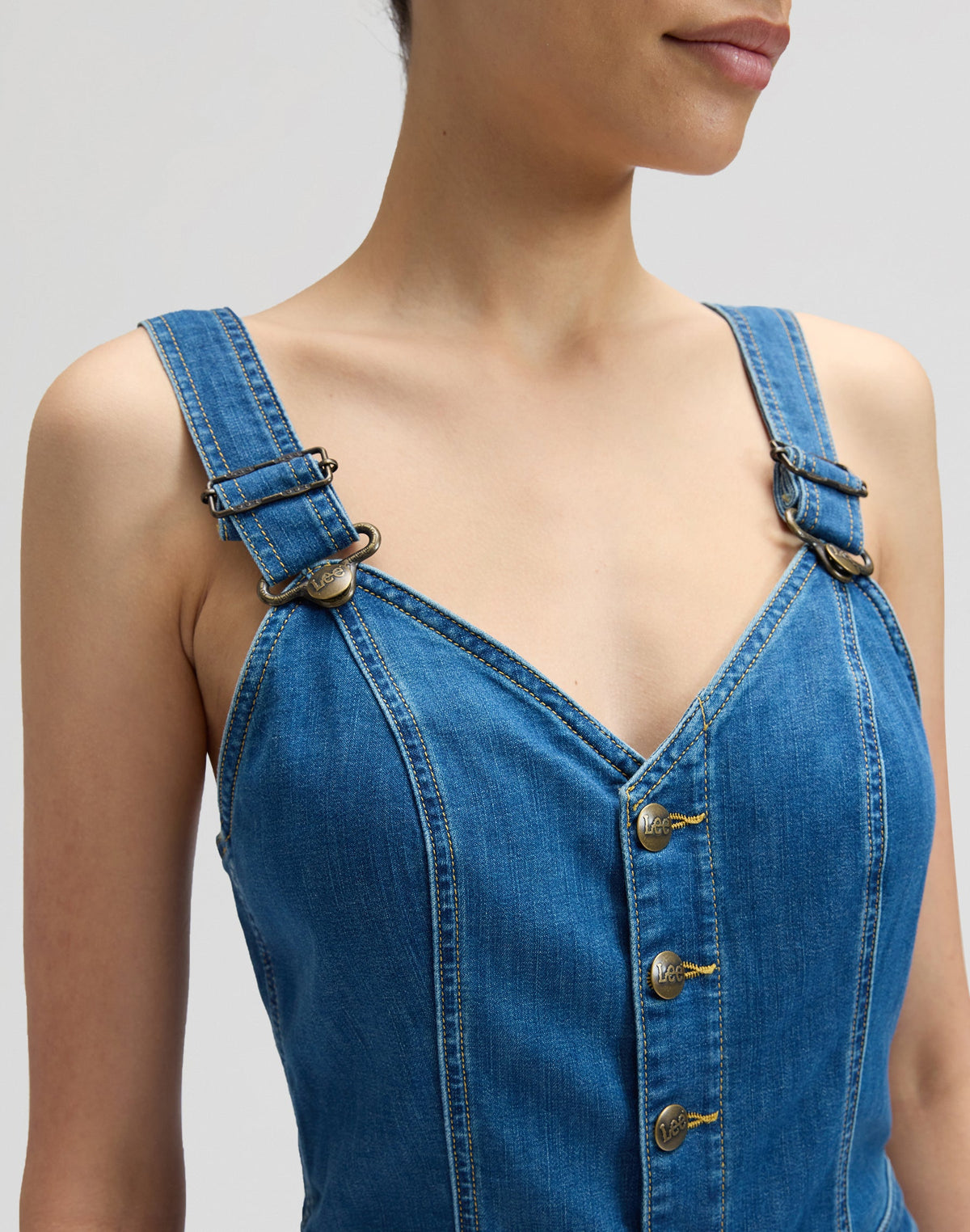 Cut Out Jumpsuit in Blue Arrow