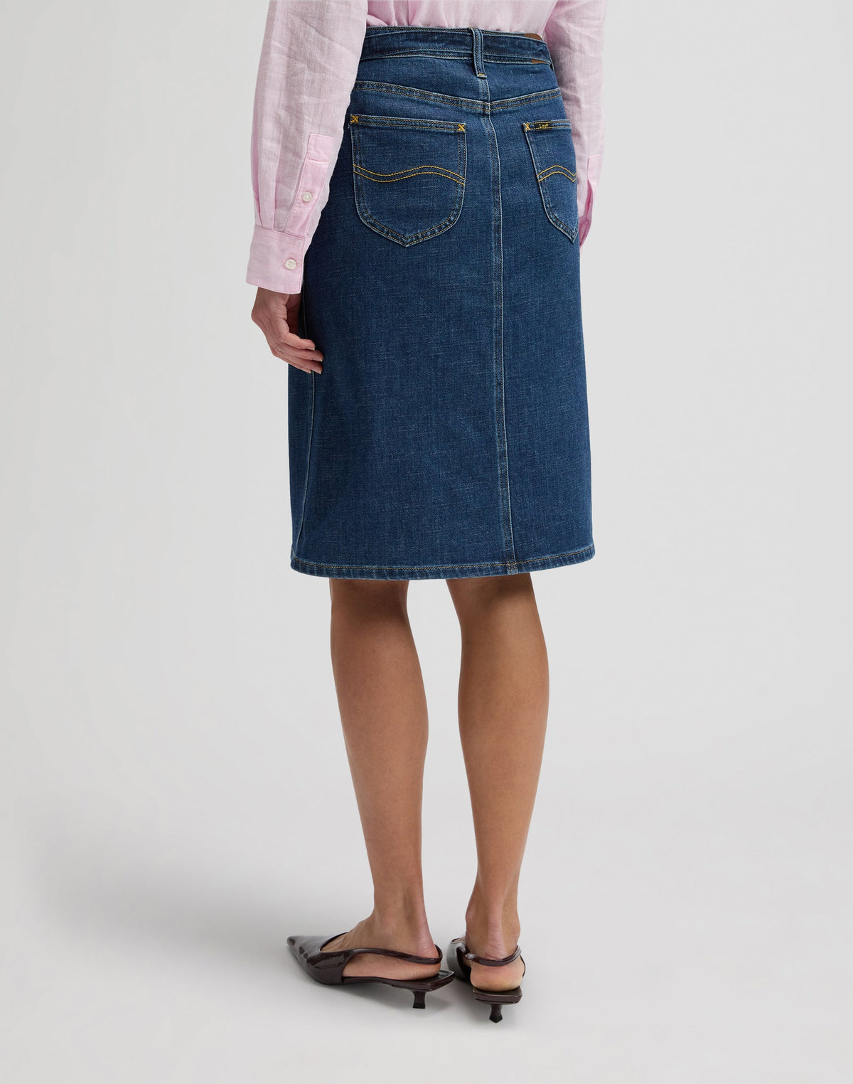 Midi Skirt With Bow in Seaside Trip