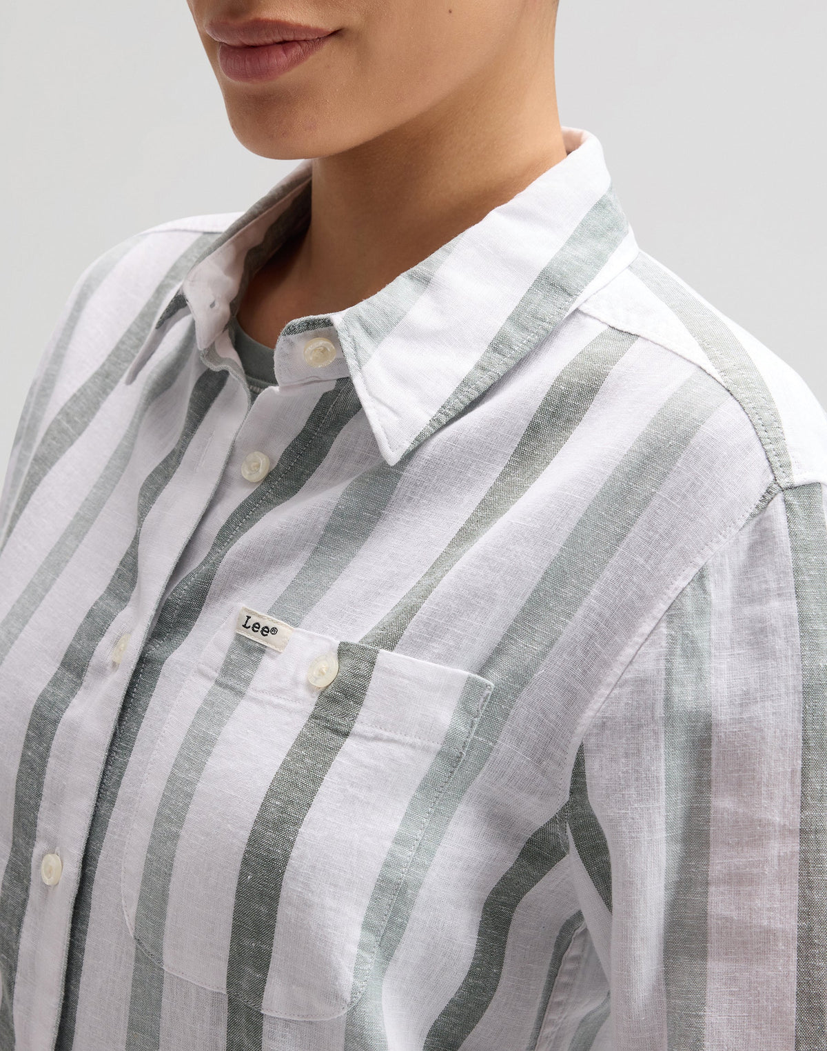All Purpose Shirt in Desert Sage Stripe