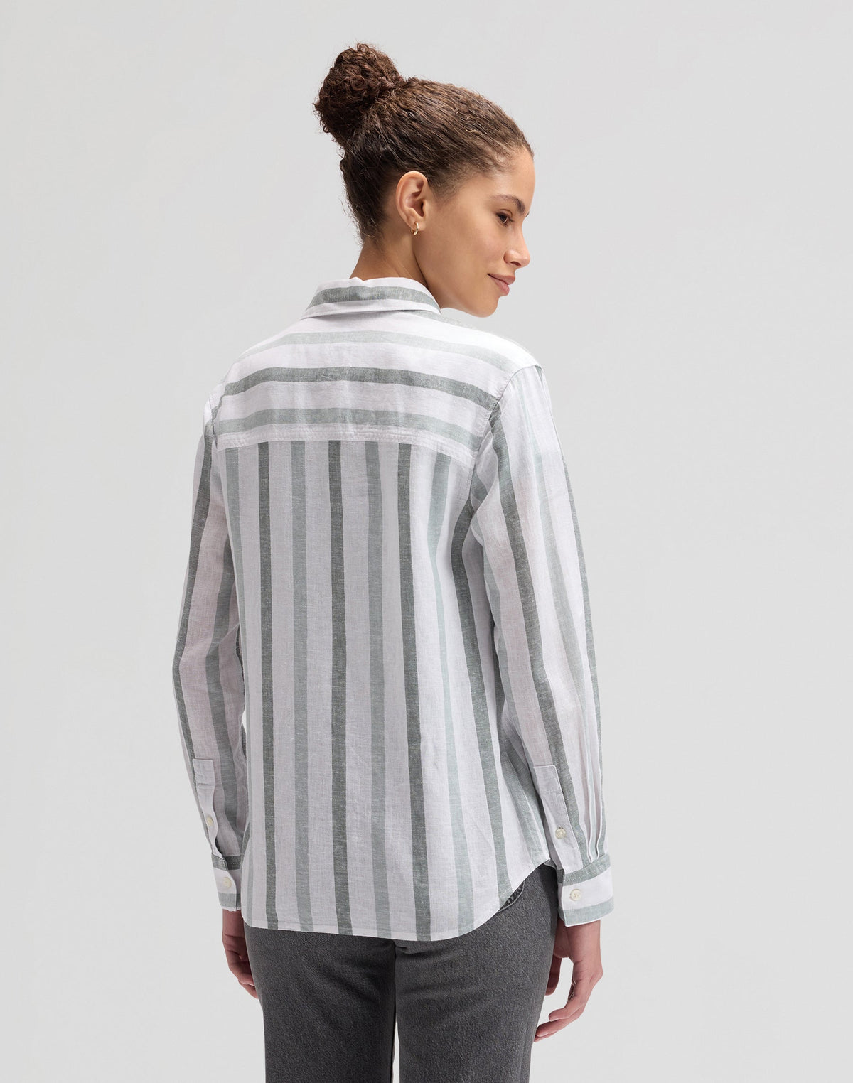 All Purpose Shirt in Desert Sage Stripe