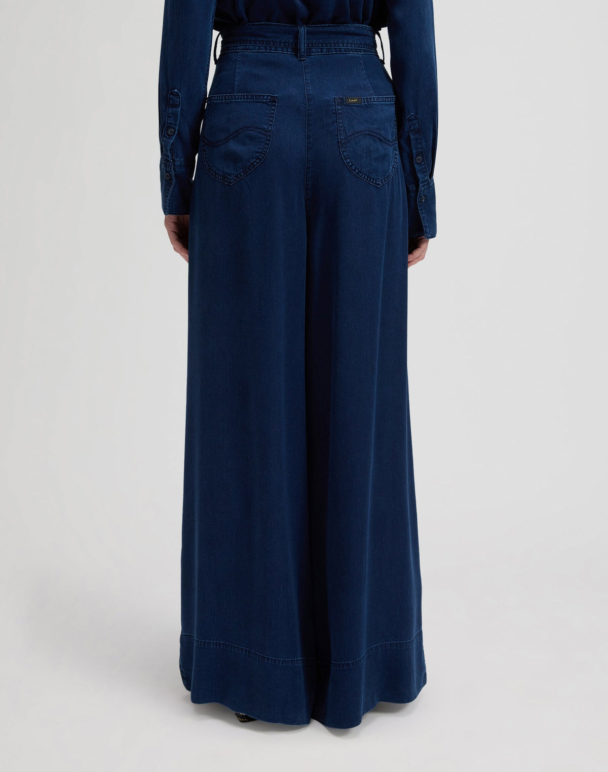 Pleated Wide Leg in Sunset Ride